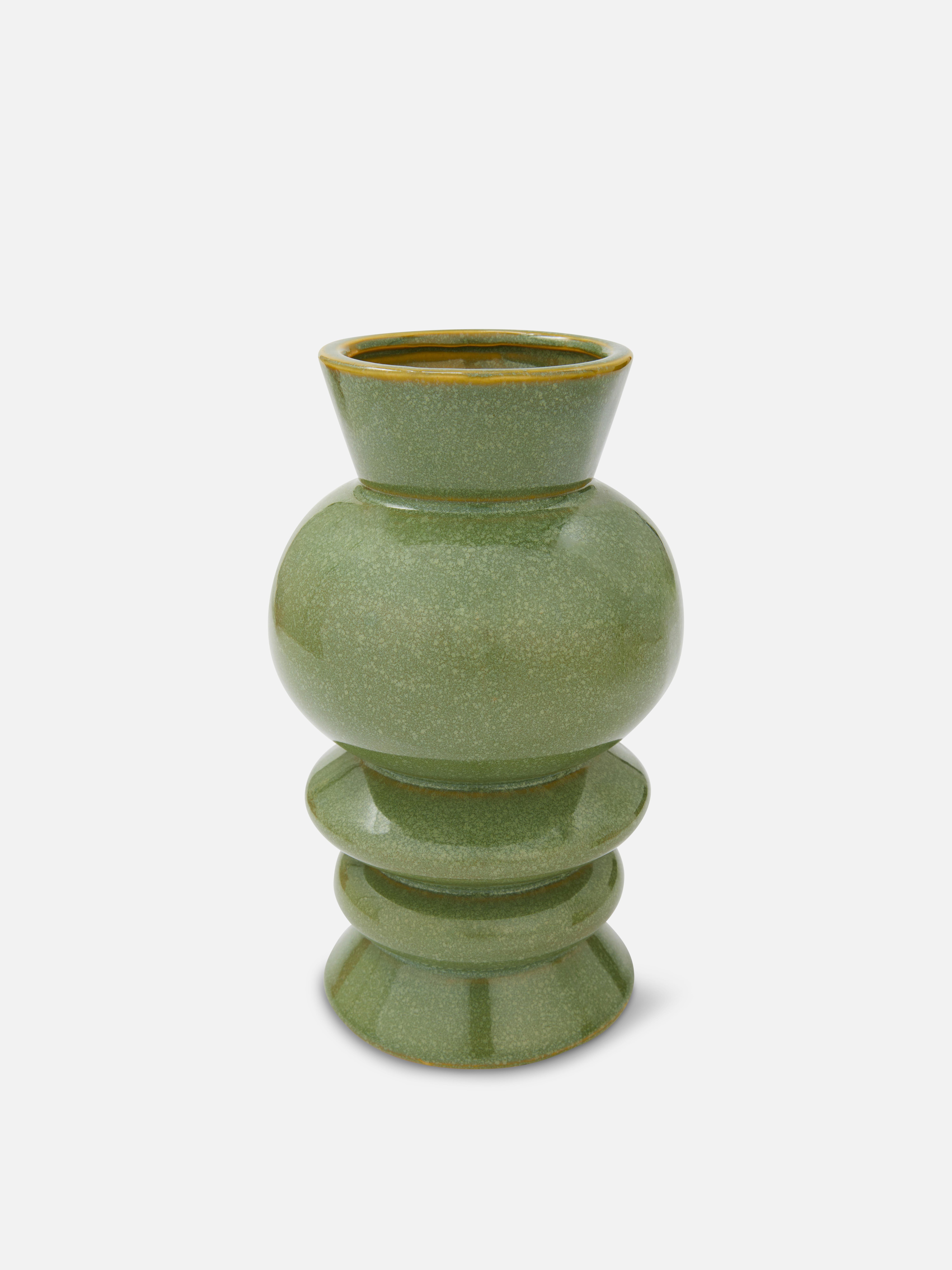 Round Tiered Vase
