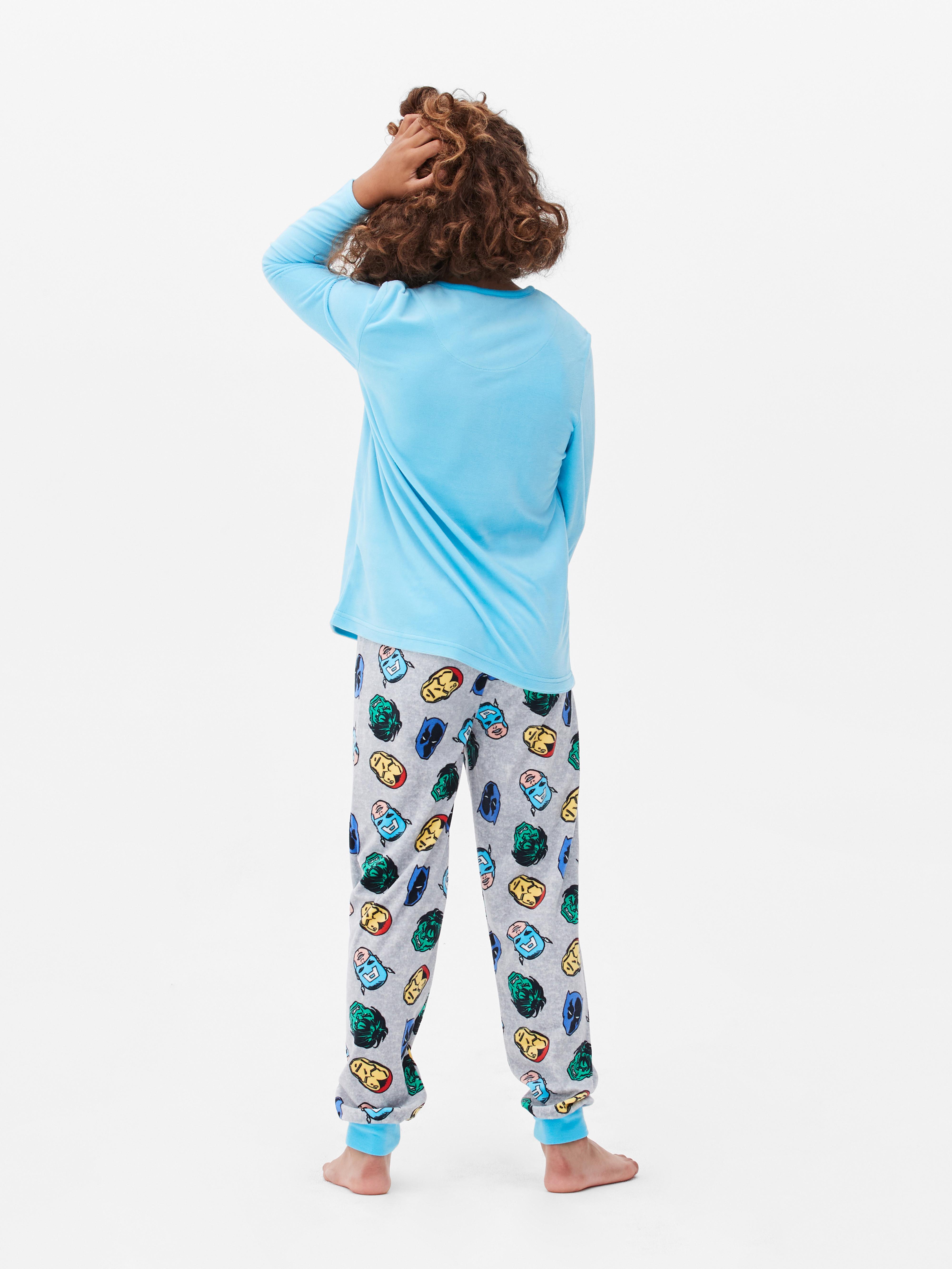 Pijamale din polar Avengers Marvel