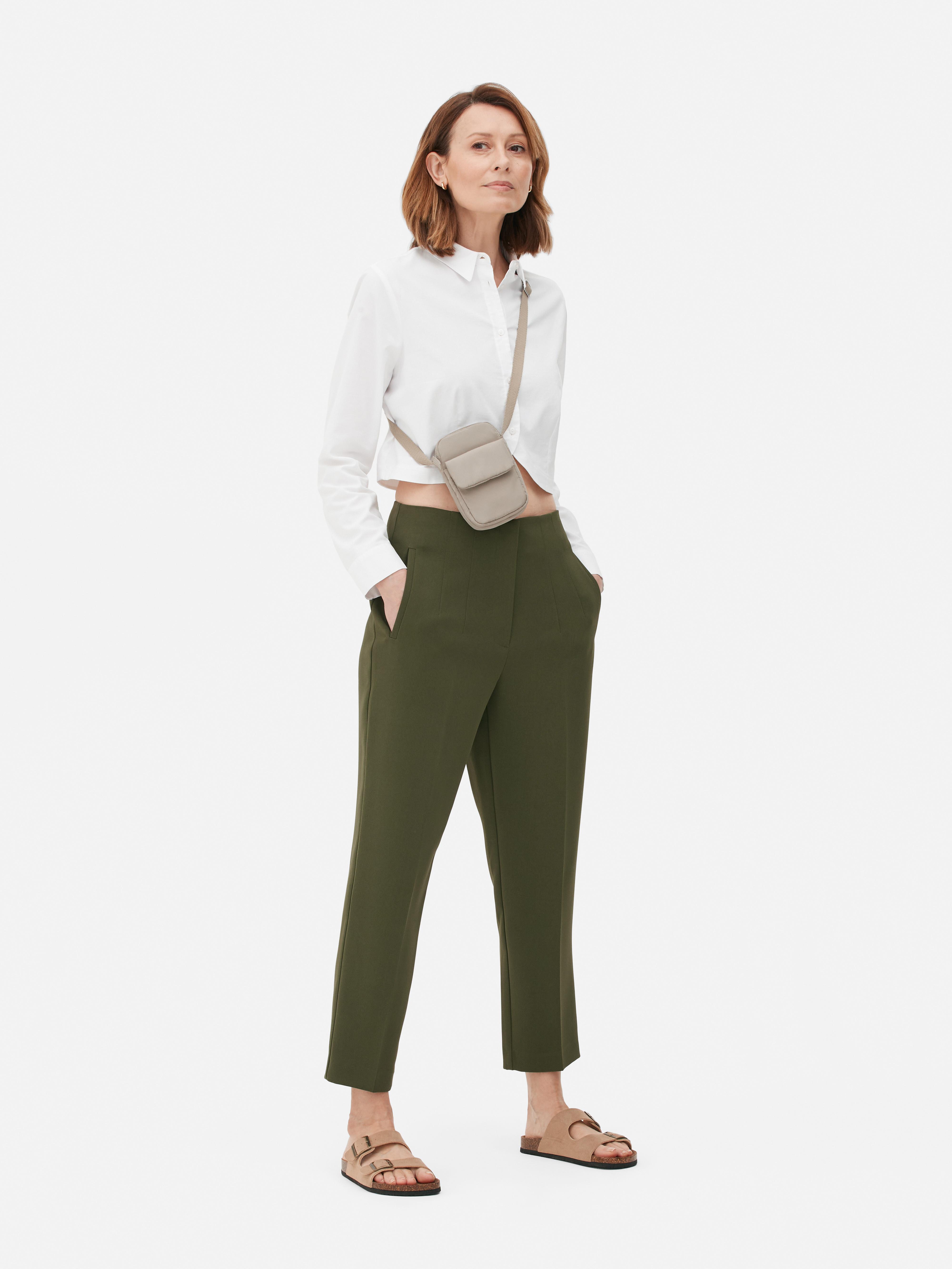 Slim Fit Trousers | Primark