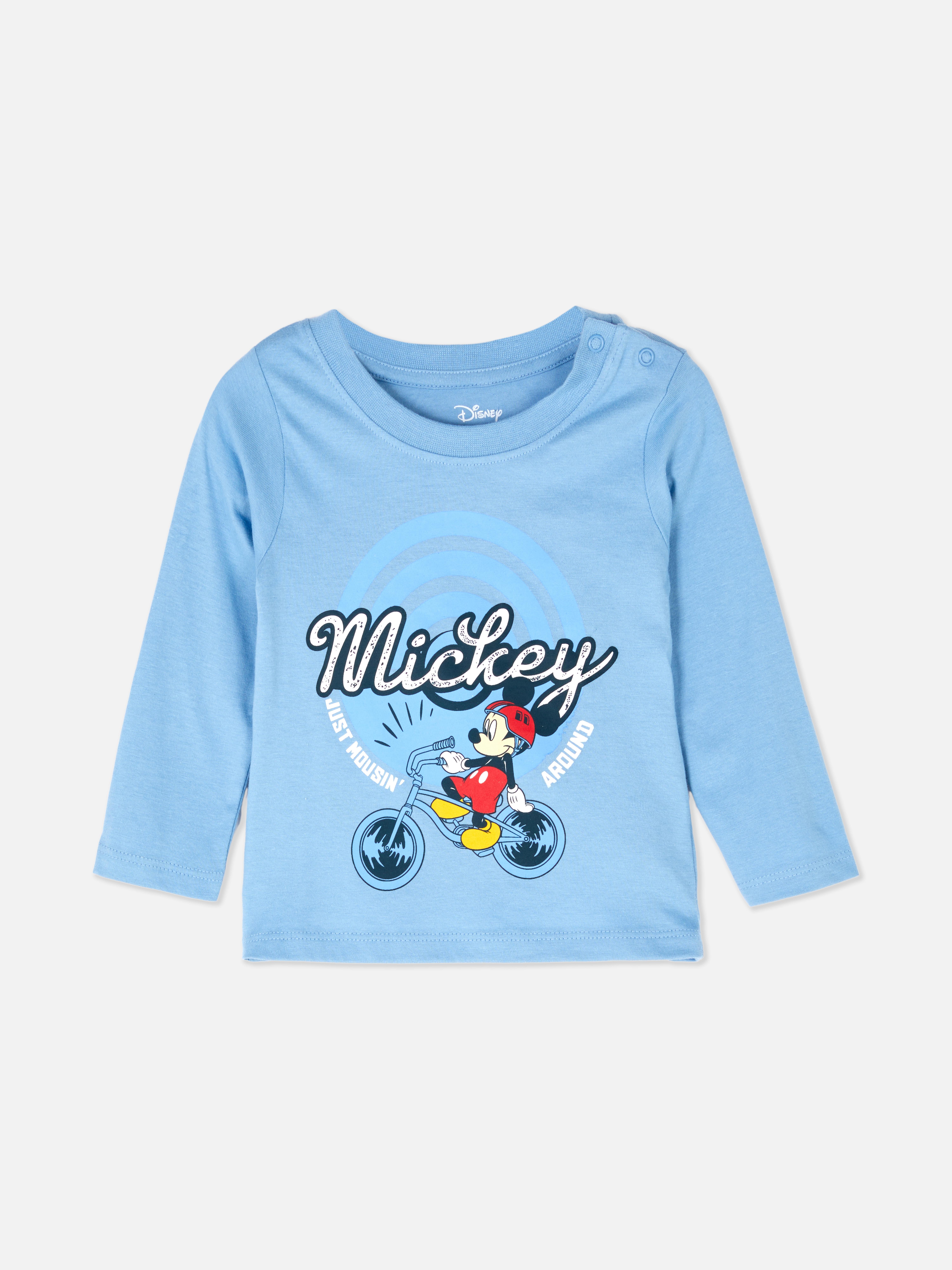 T-shirt met print Disney's Mickey Mouse
