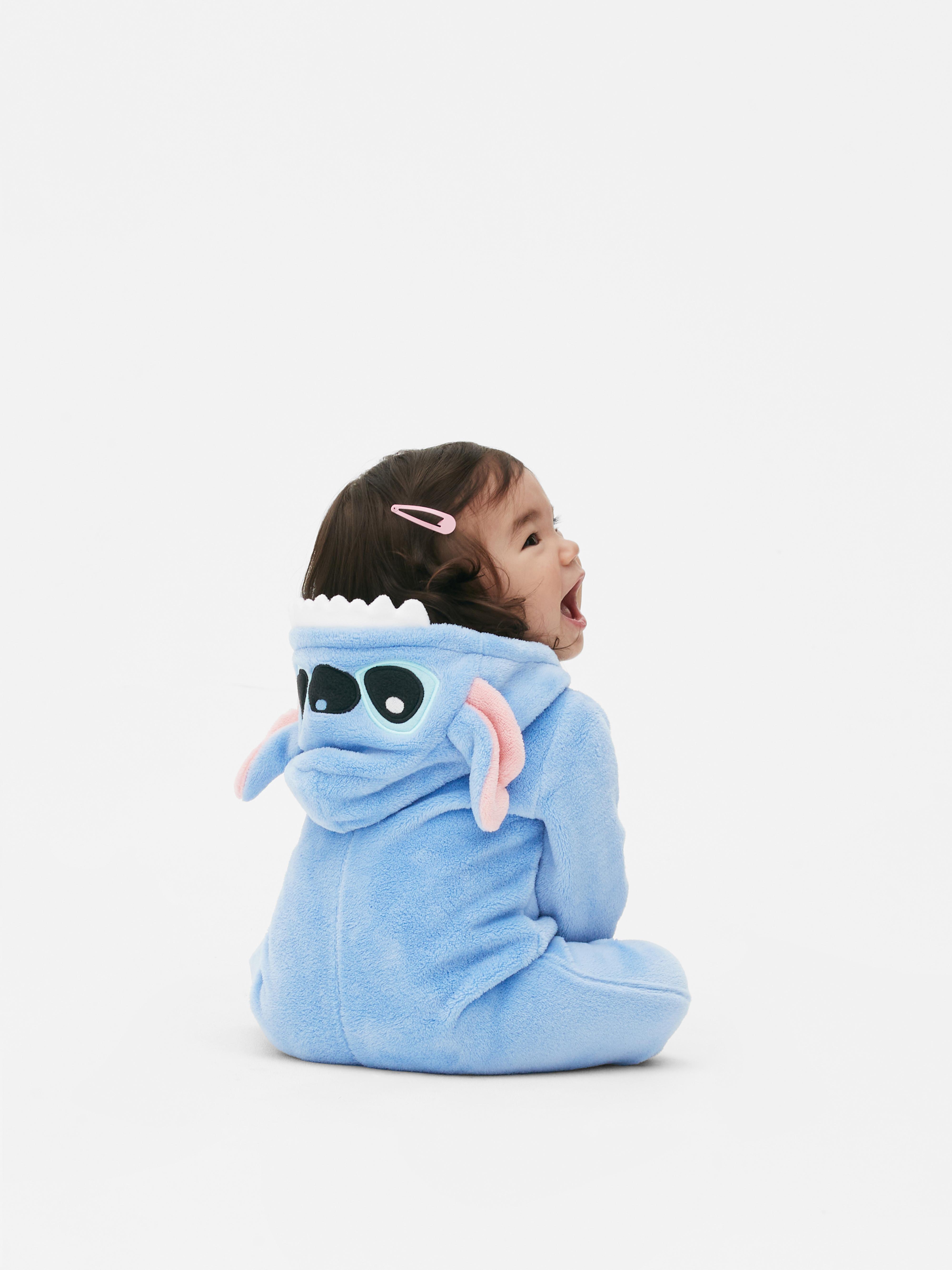 Pijama de invierno de Lilo Stitch para adultos y niños, ropa de dormir con  capucha, de