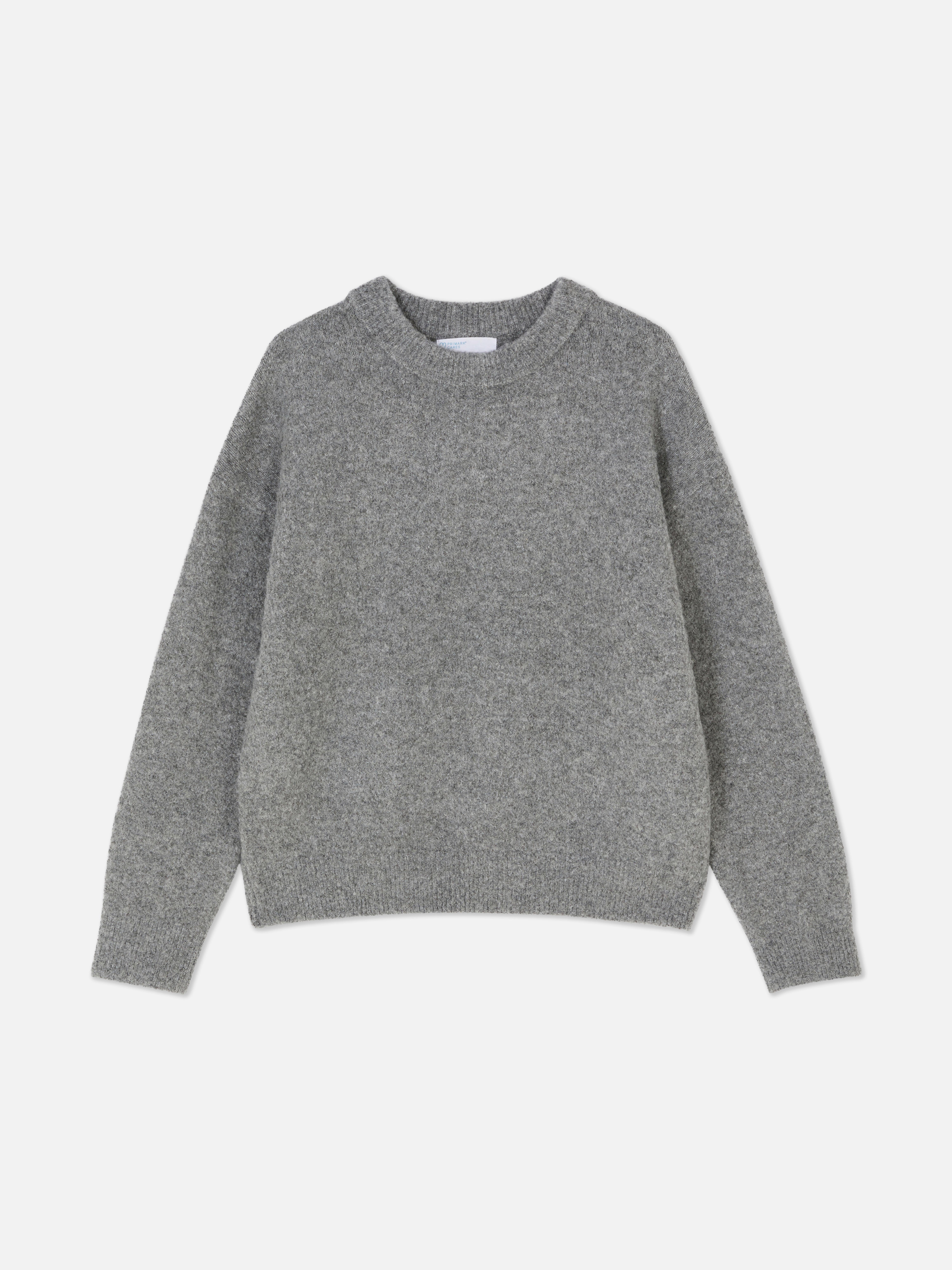 Crew Neck Bouclé Jumper