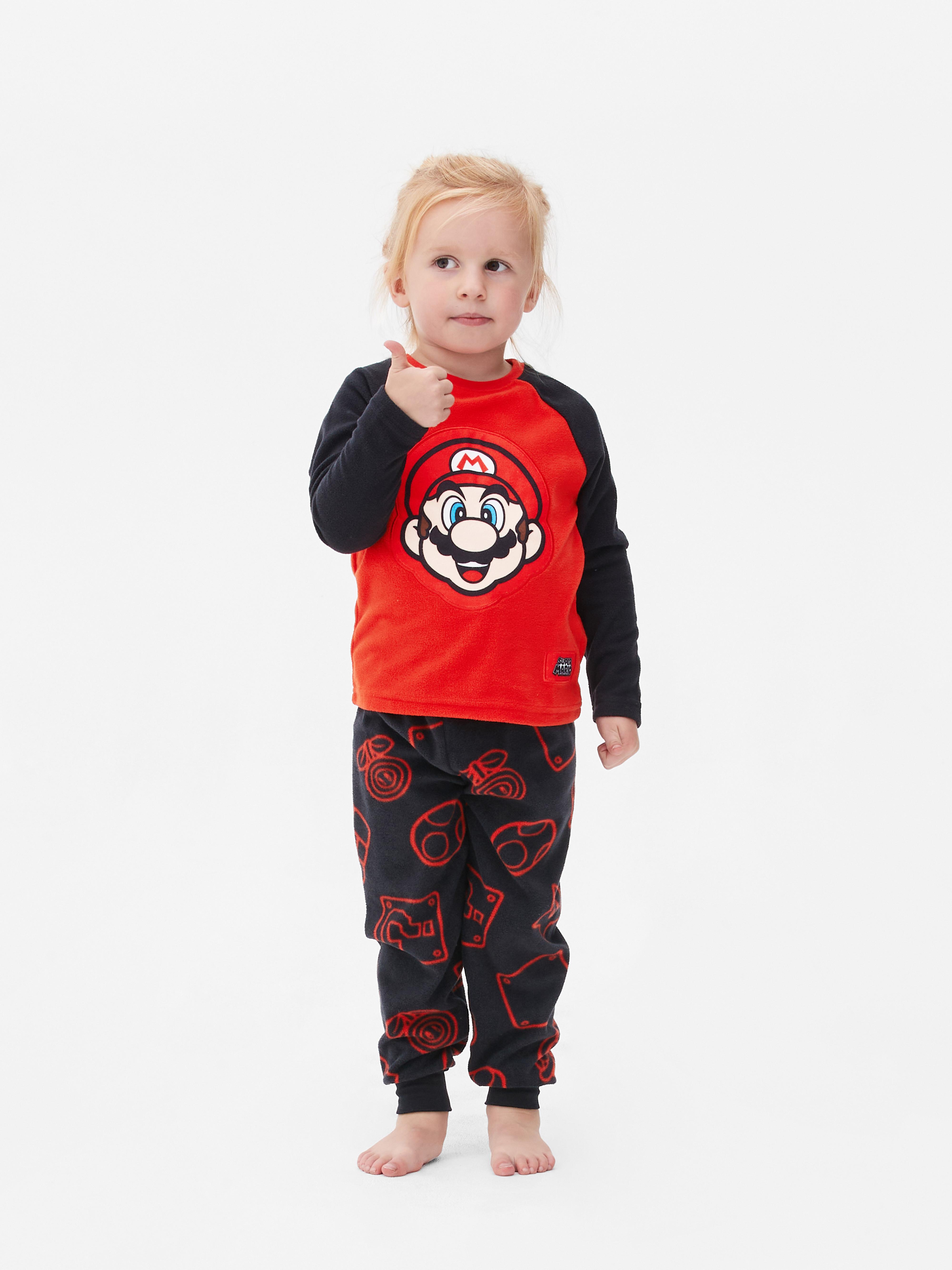 Boys super mario pyjamas sale