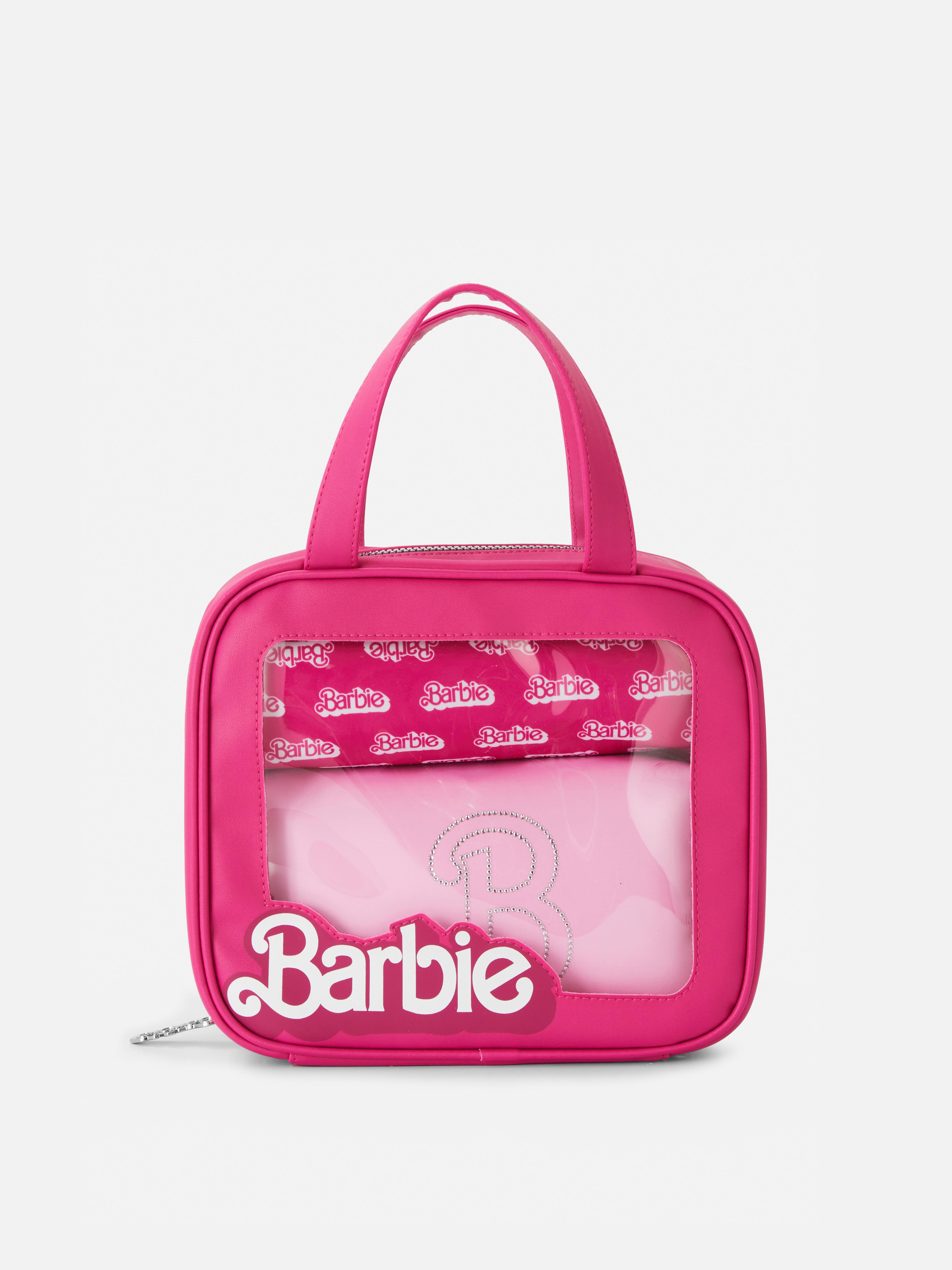 NwT Barbie bag With Barbie Cosmetic Bag In 1 set