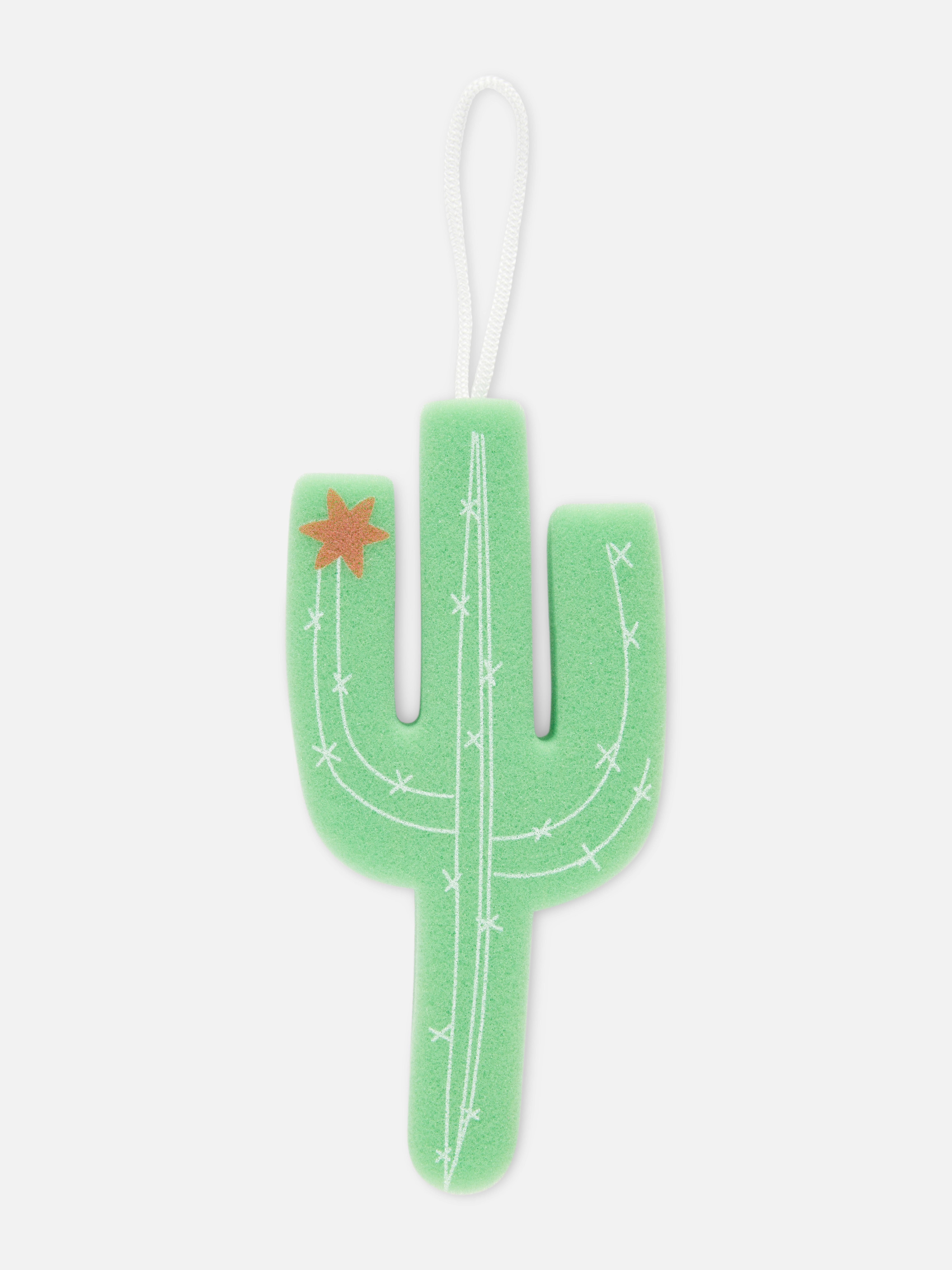 Spugna per il corpo a forma di cactus