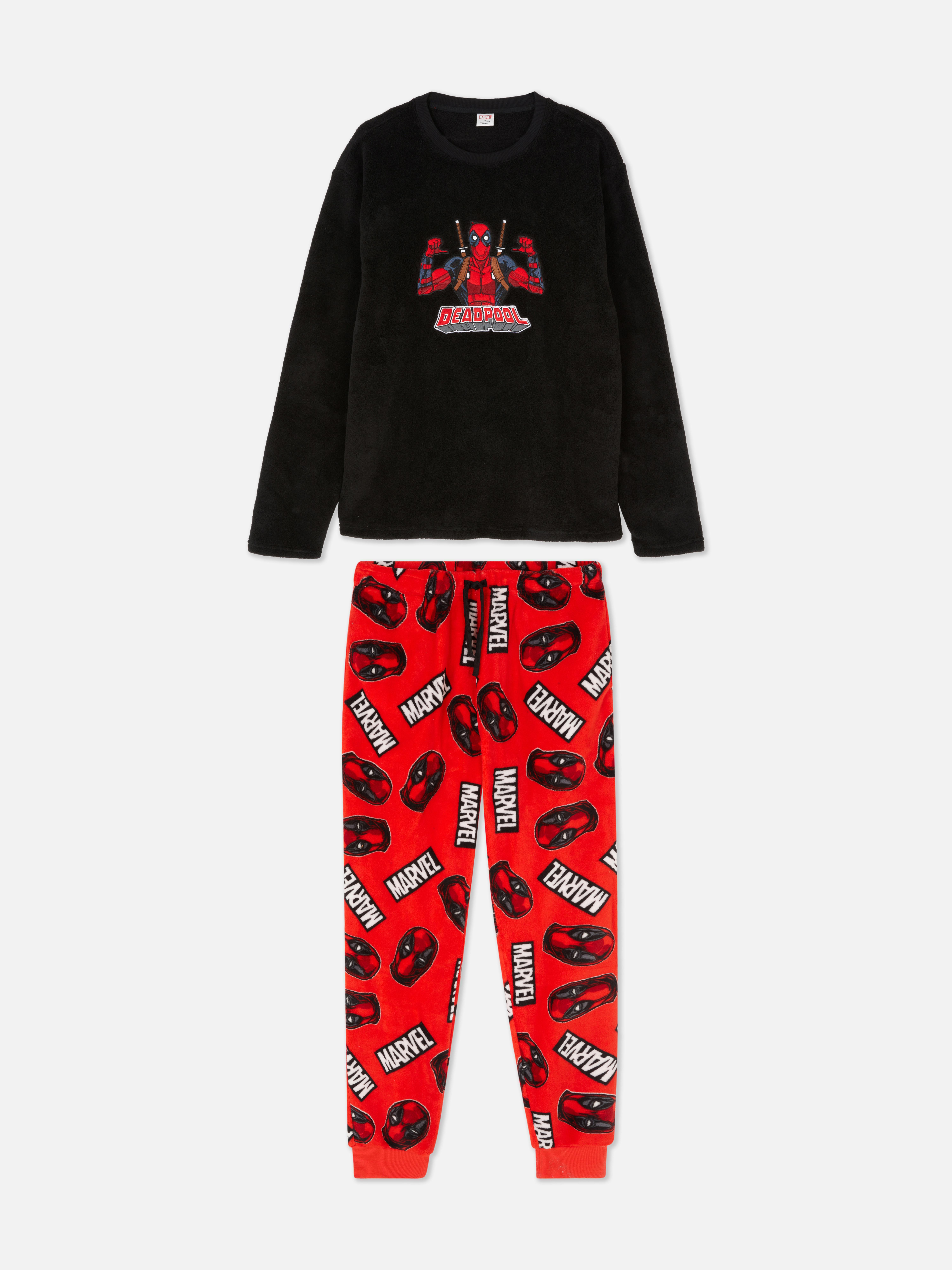 Marvel Deadpool Fleece Pyjama Set