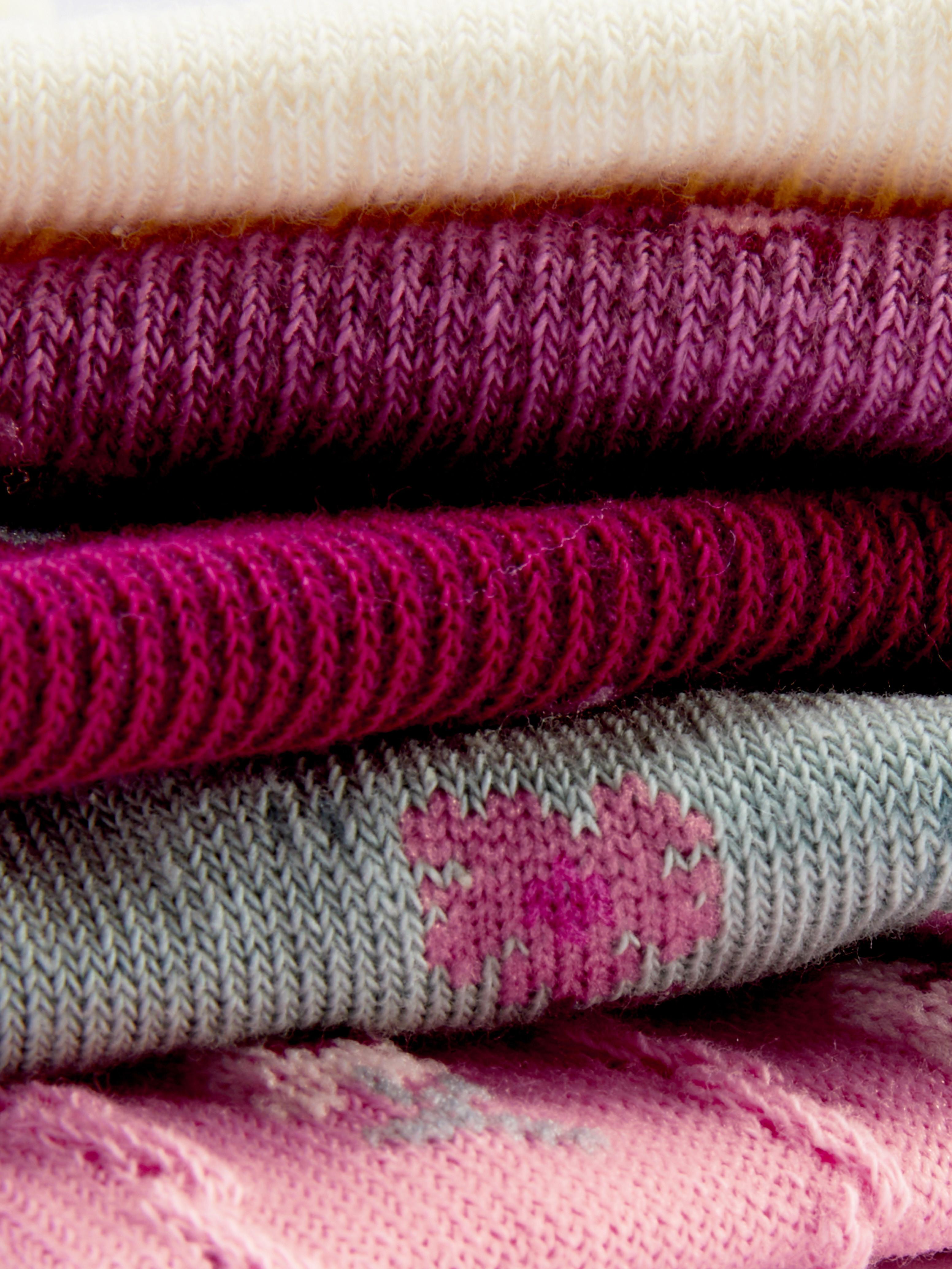 Pack de 5 pares de calcetines bajos florales | Primark