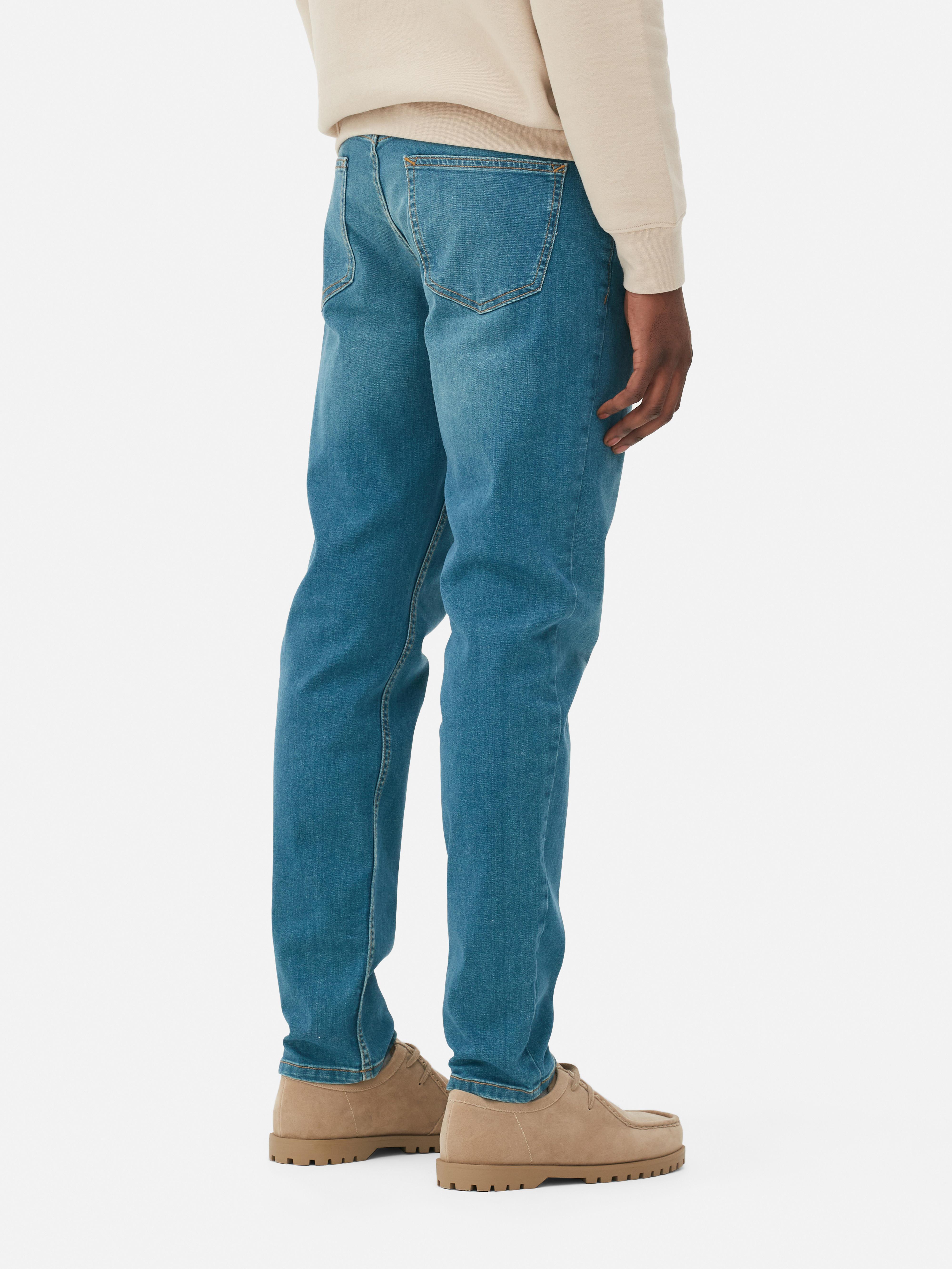 Men's Blue Stretch Slim Jeans | Primark