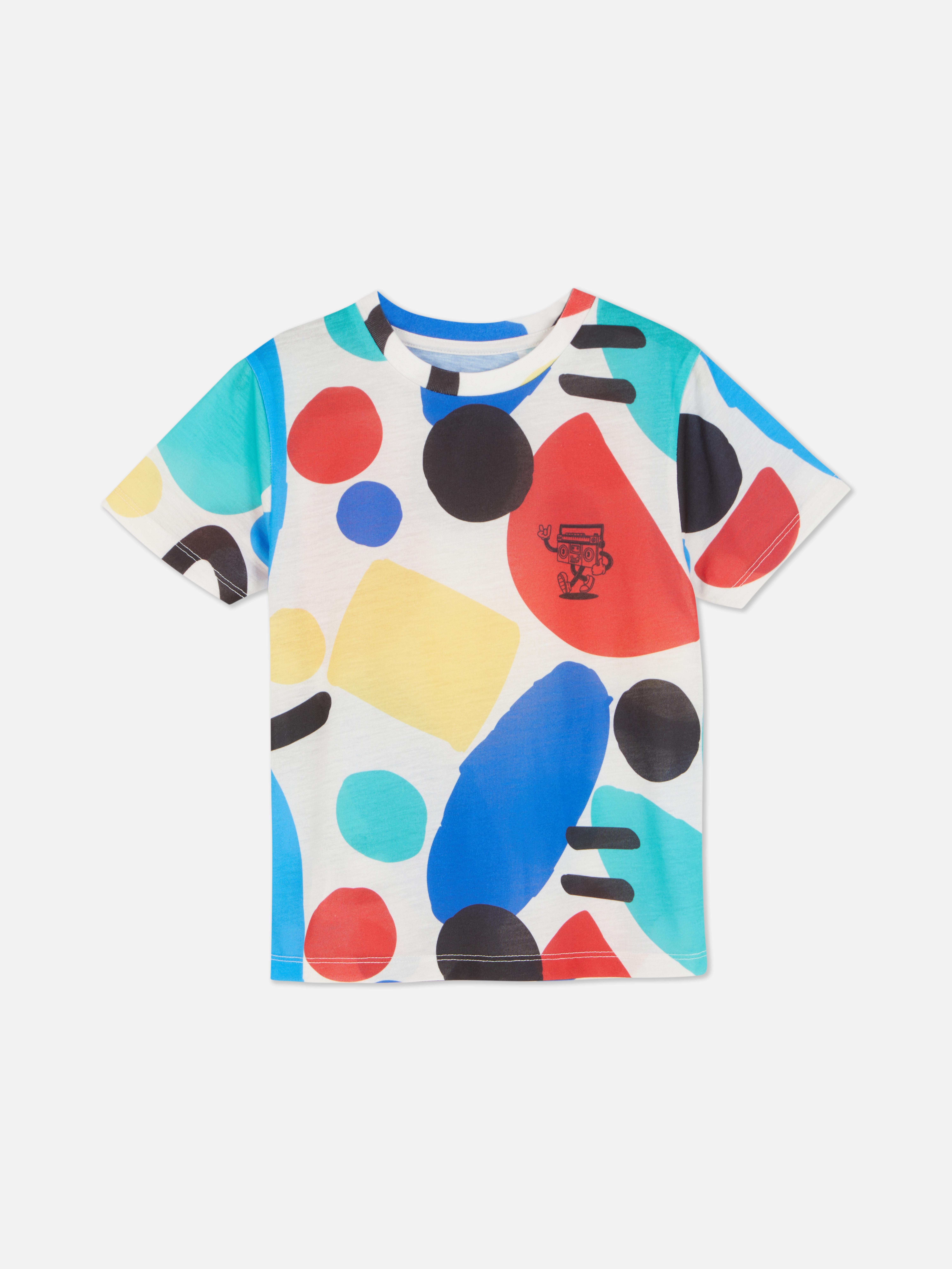 Abstract Shapes Short Sleeve T-shirt