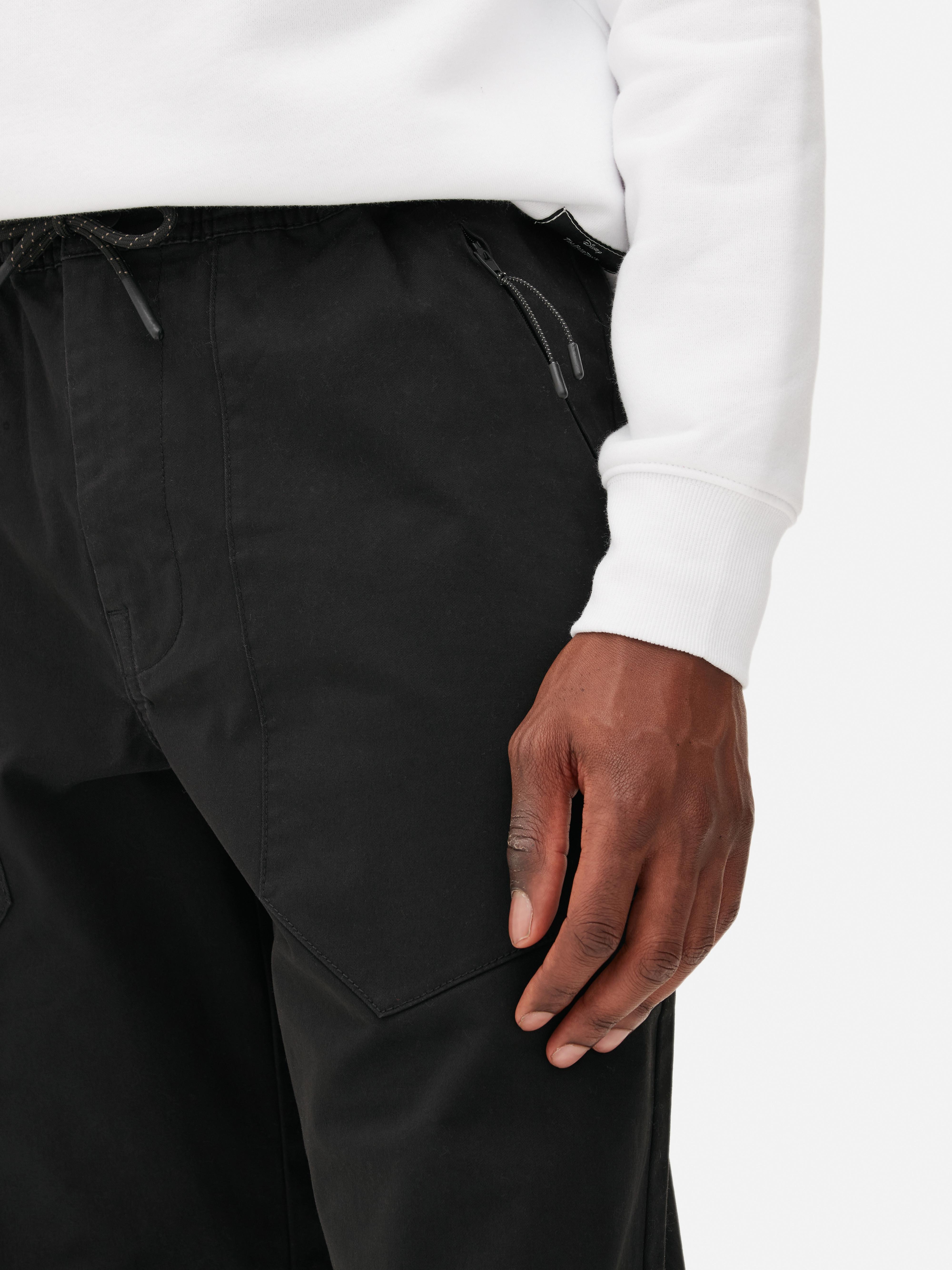 Relaxed Fit Stretch Joggers