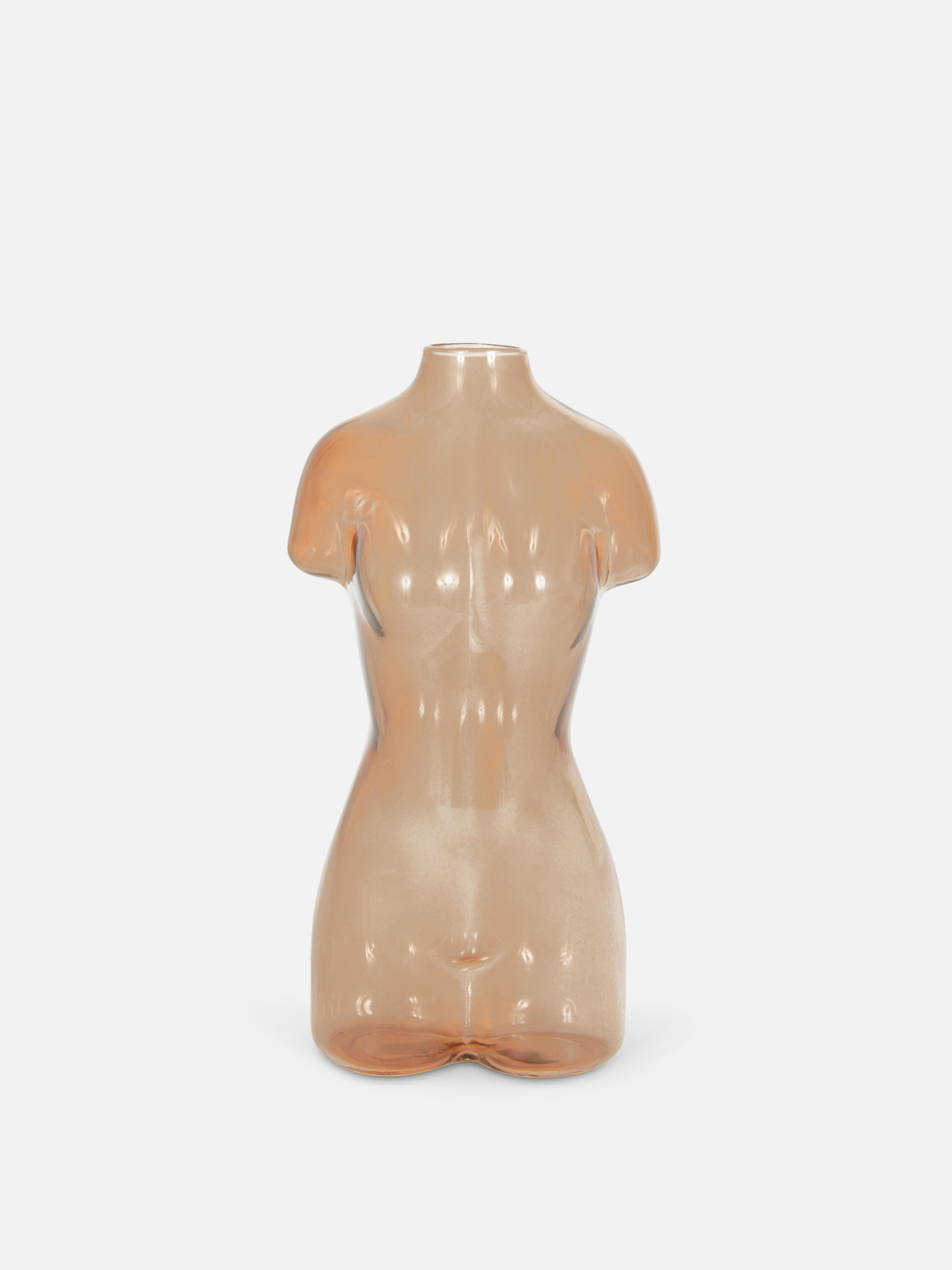Enfeite forma corpo vidro