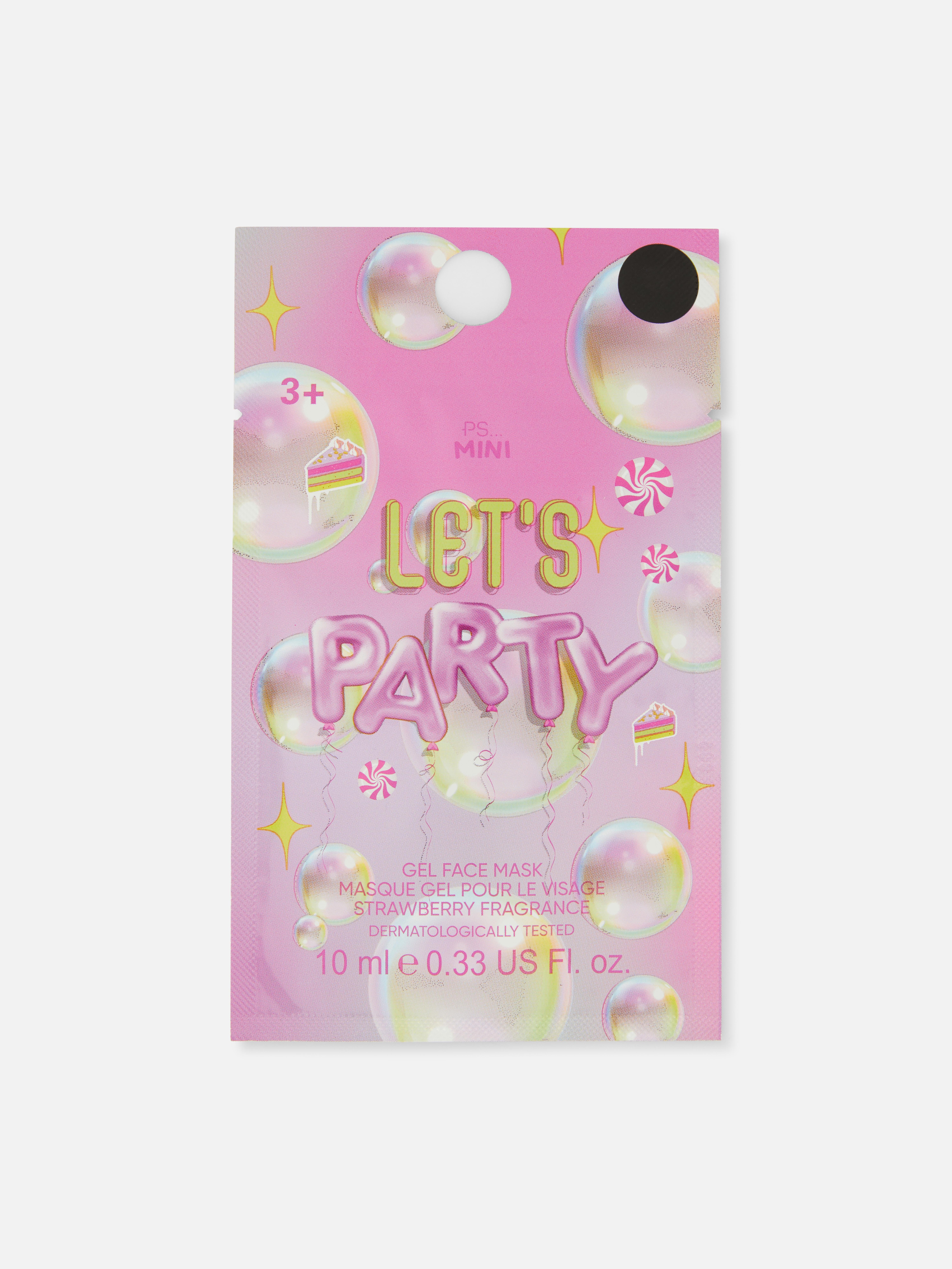 PS… Mini Let's Party Gelgesichtsmaske
