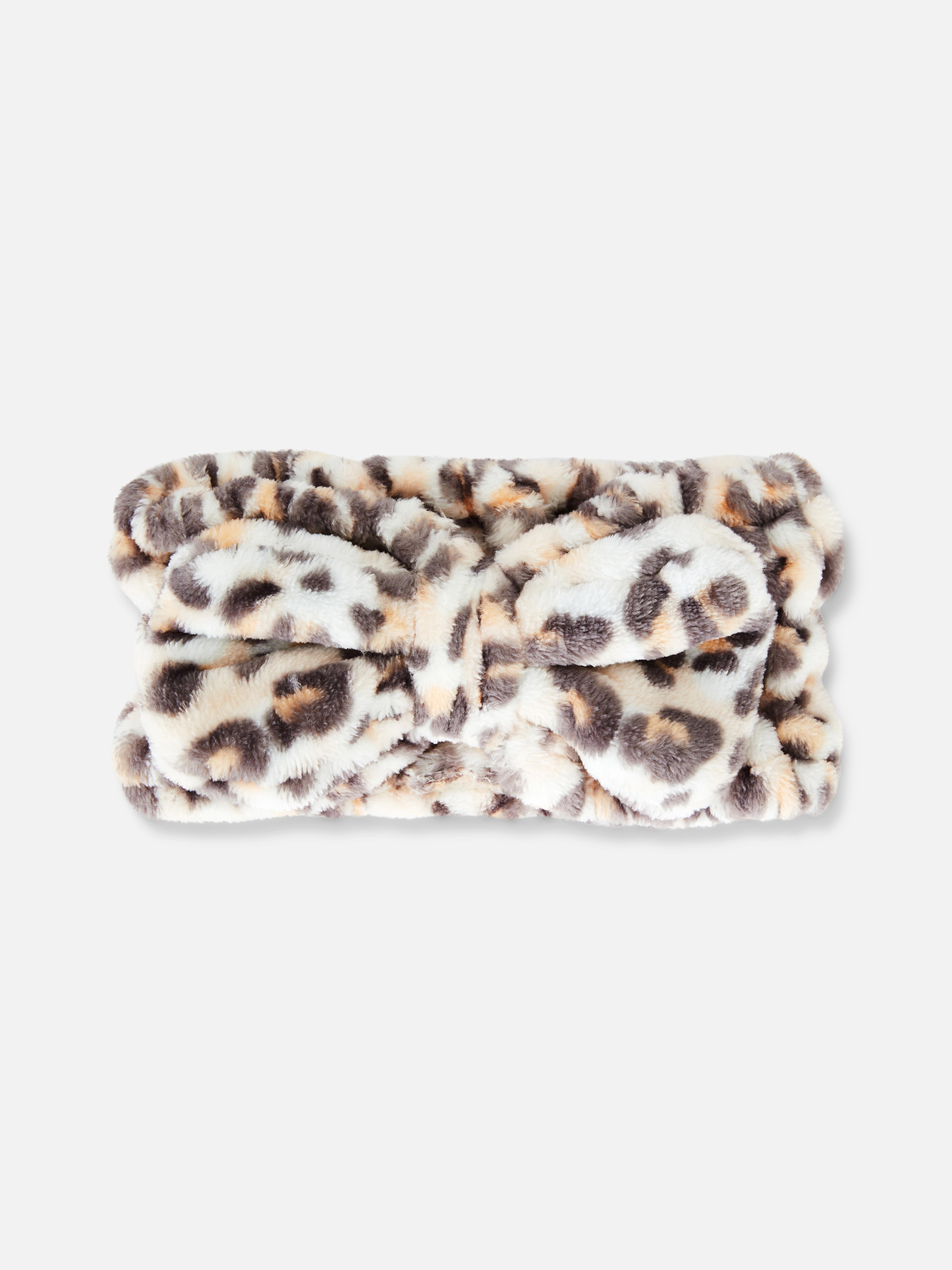 Bentiță cu imprimeu leopard