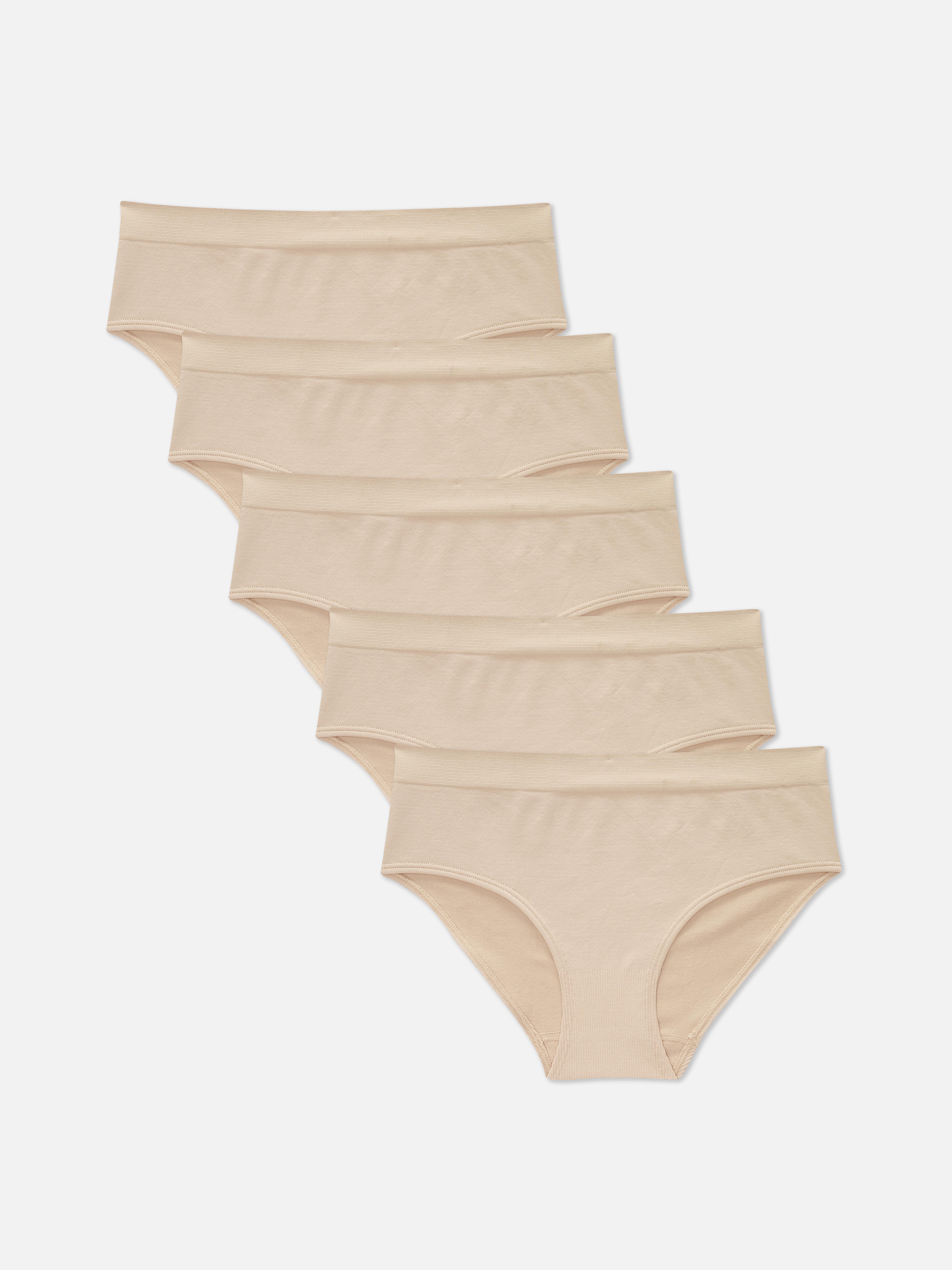 Girls White 10pk Essential Full Briefs Primark