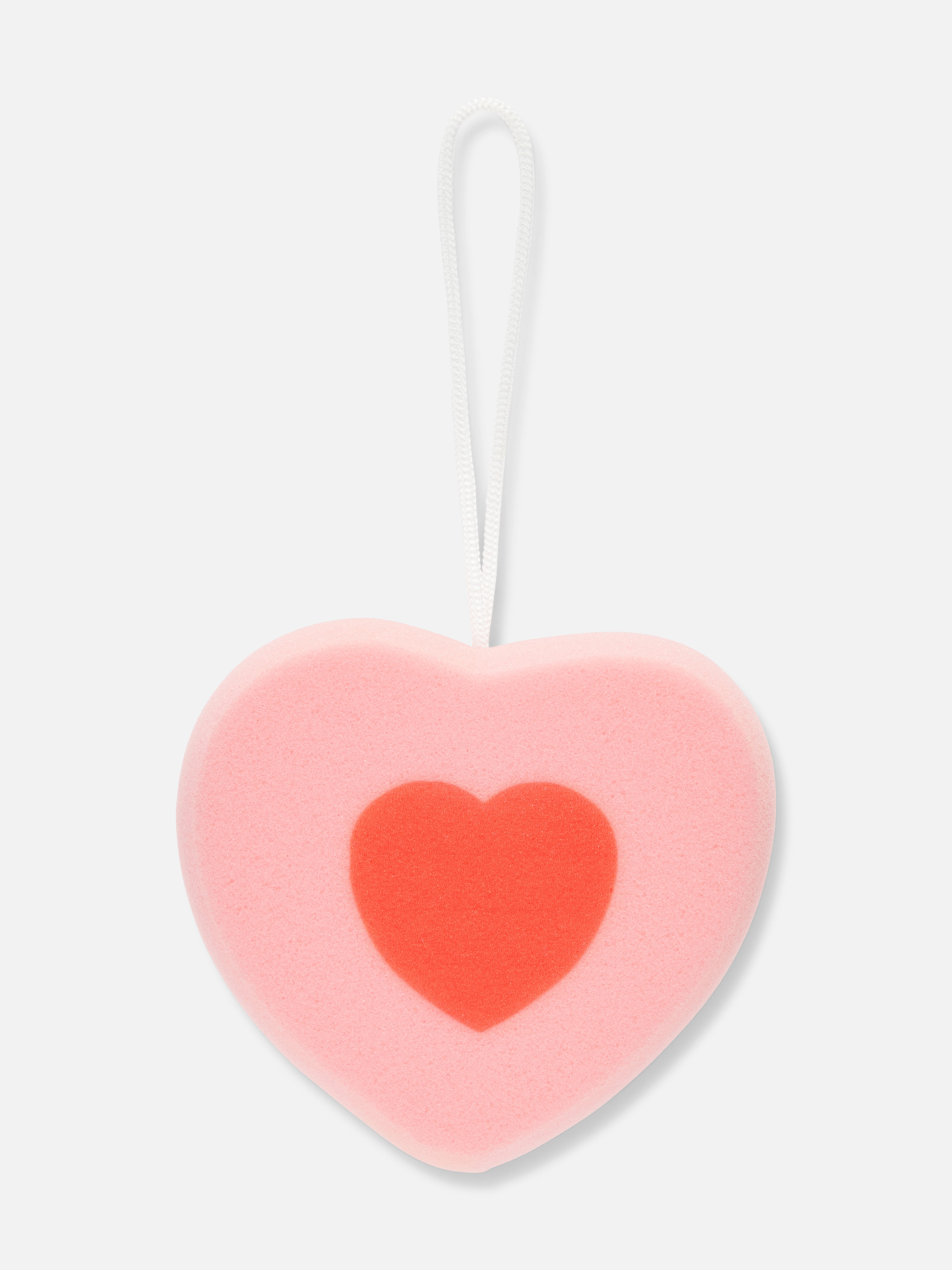 Love Heart Bath Sponge