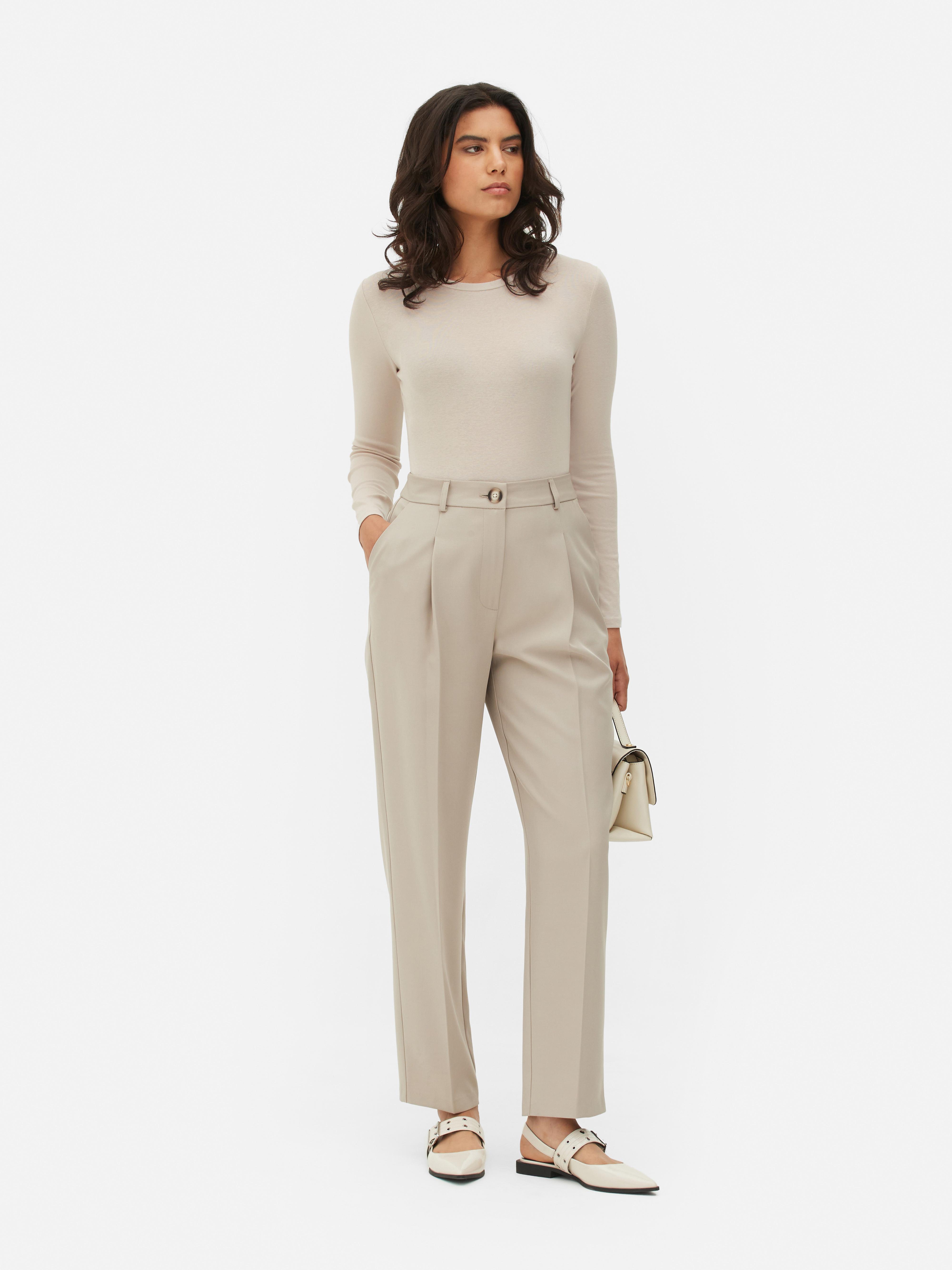 Women's Stone Soft Touch Ribbed Bodysuit | Primark
