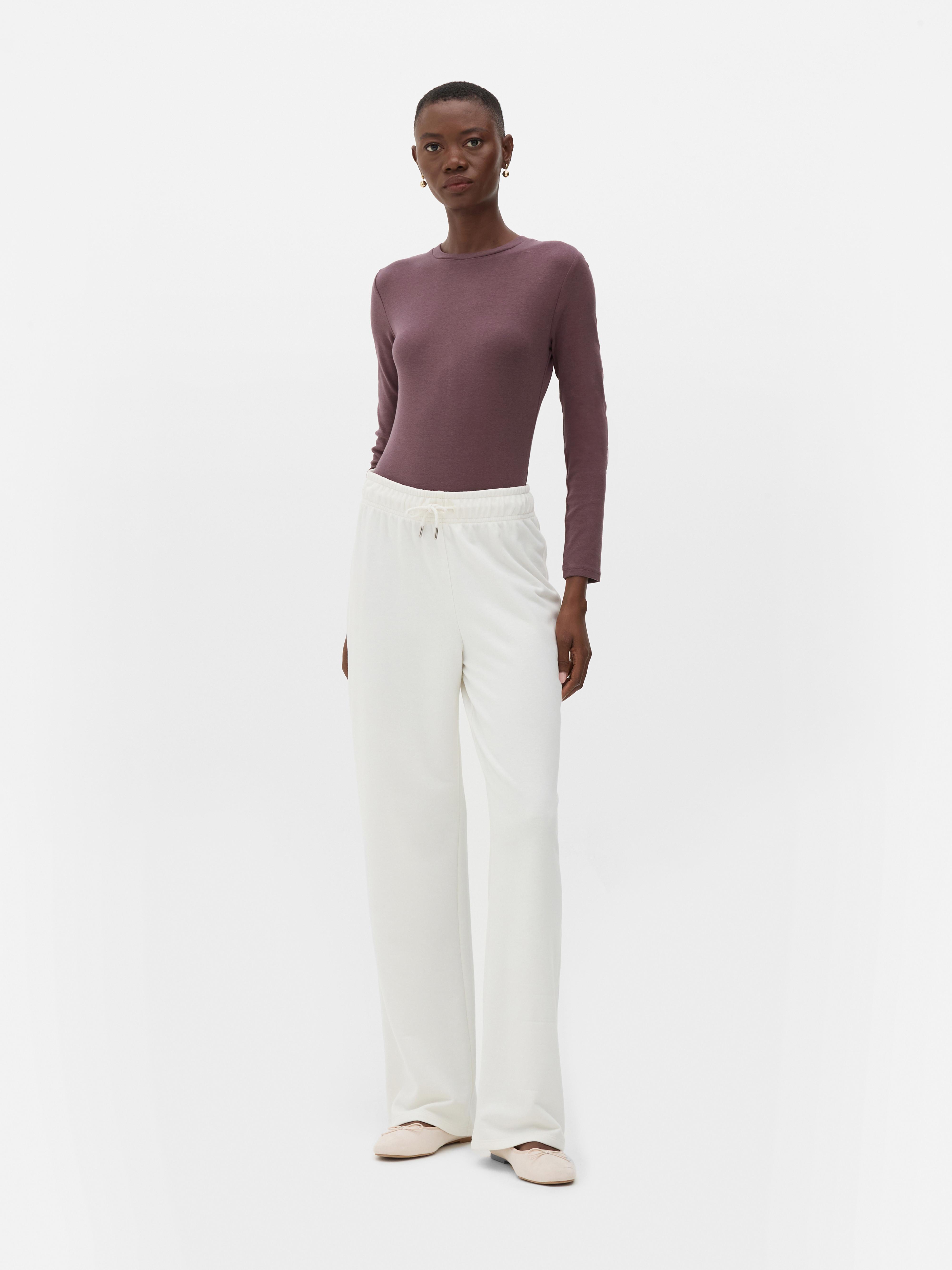 Soft Touch Ribbed Bodysuit Purple