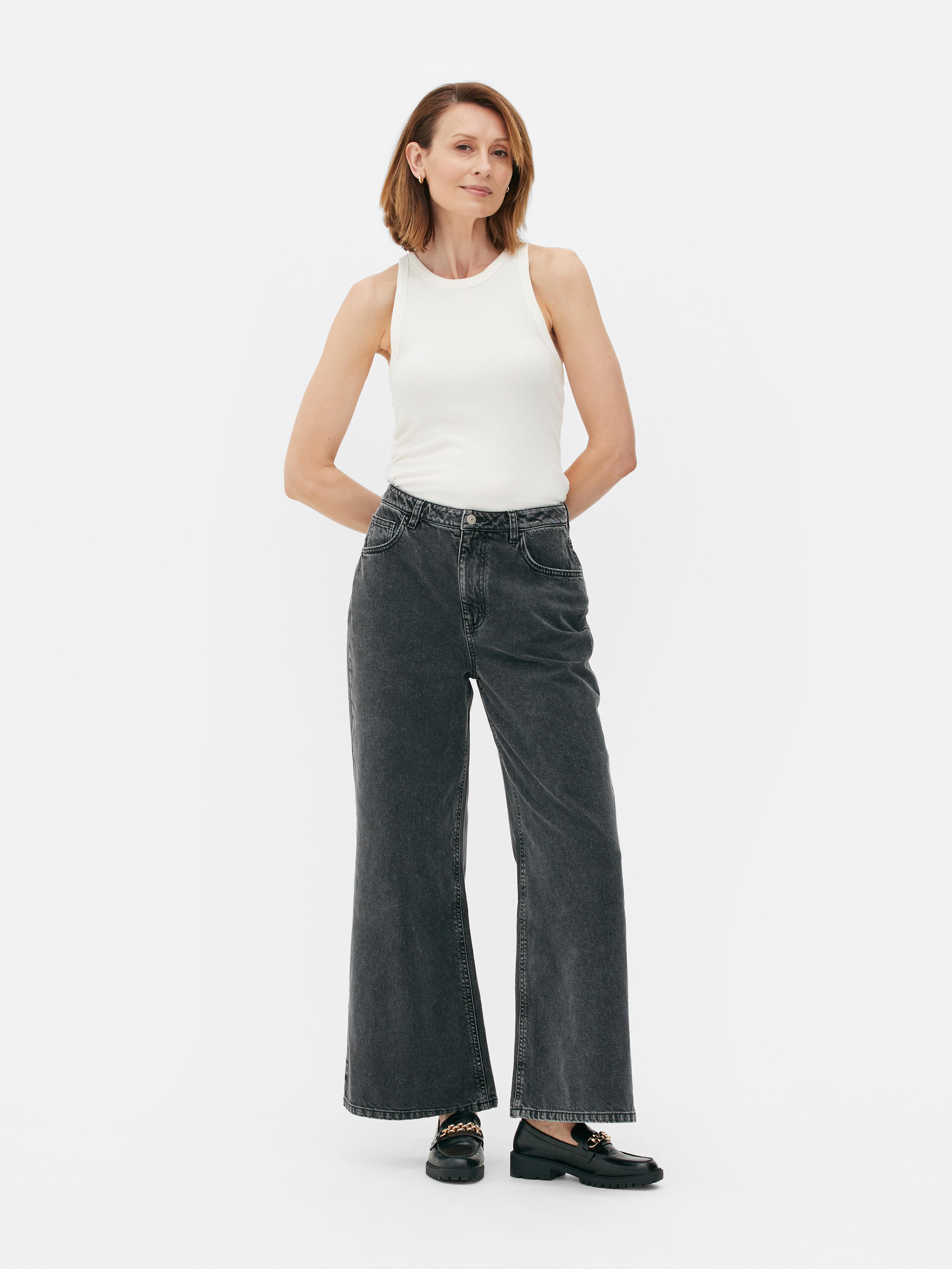 Wide Leg Denim Jeans | Primark