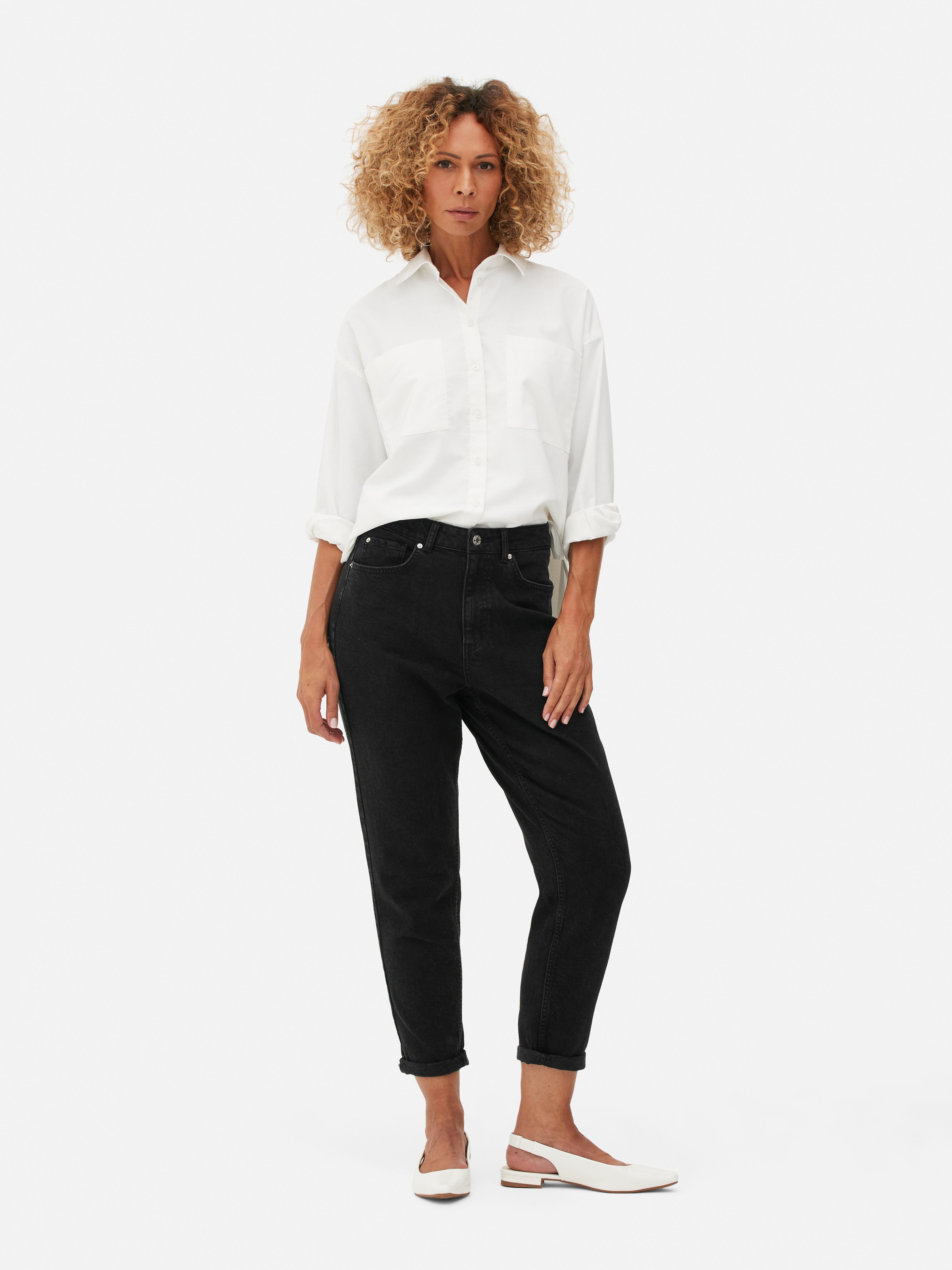 Women s Black Mom Jeans Primark