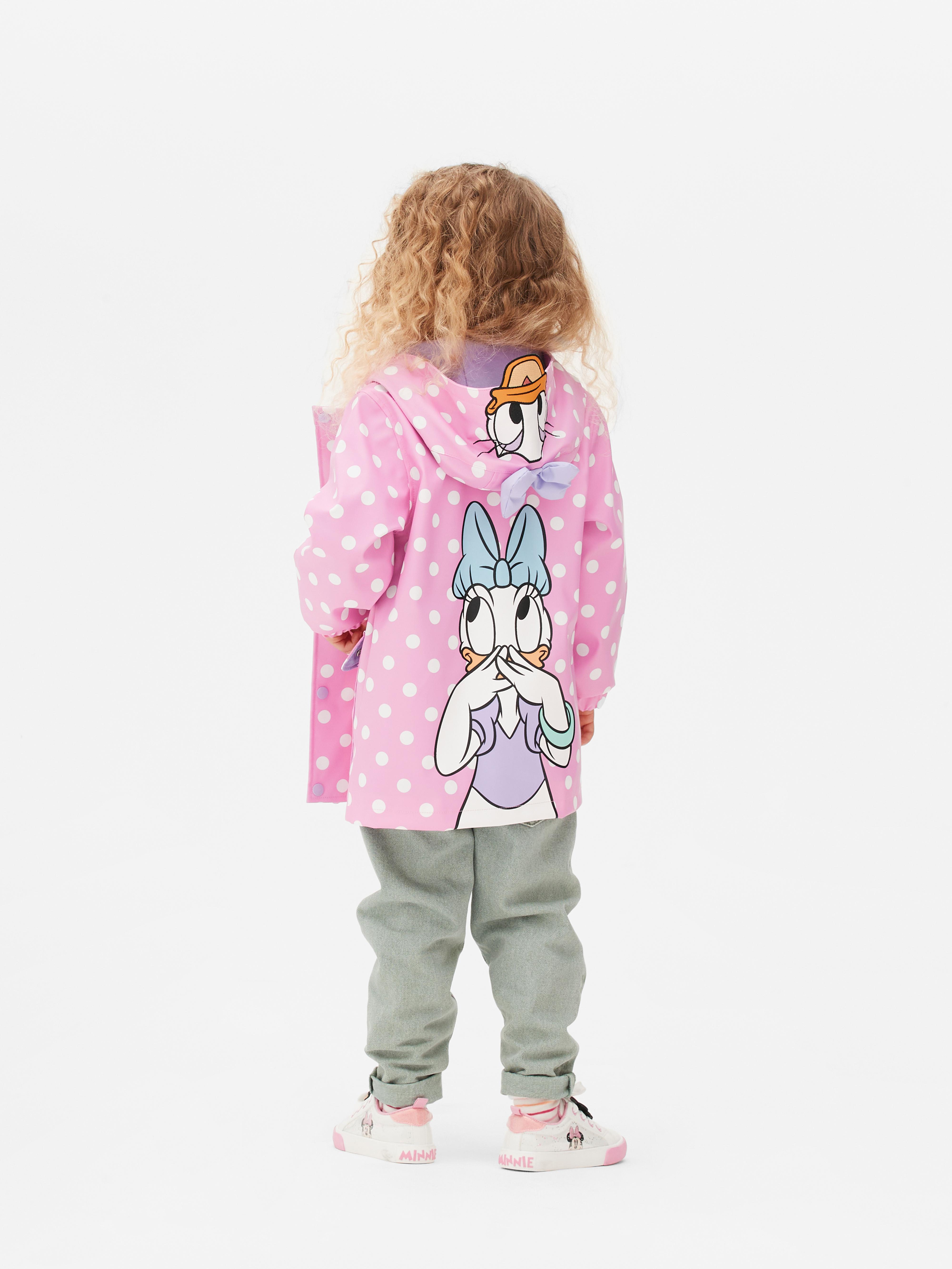 Girls Pink Disney’s Daisy Duck Raincoat Primark