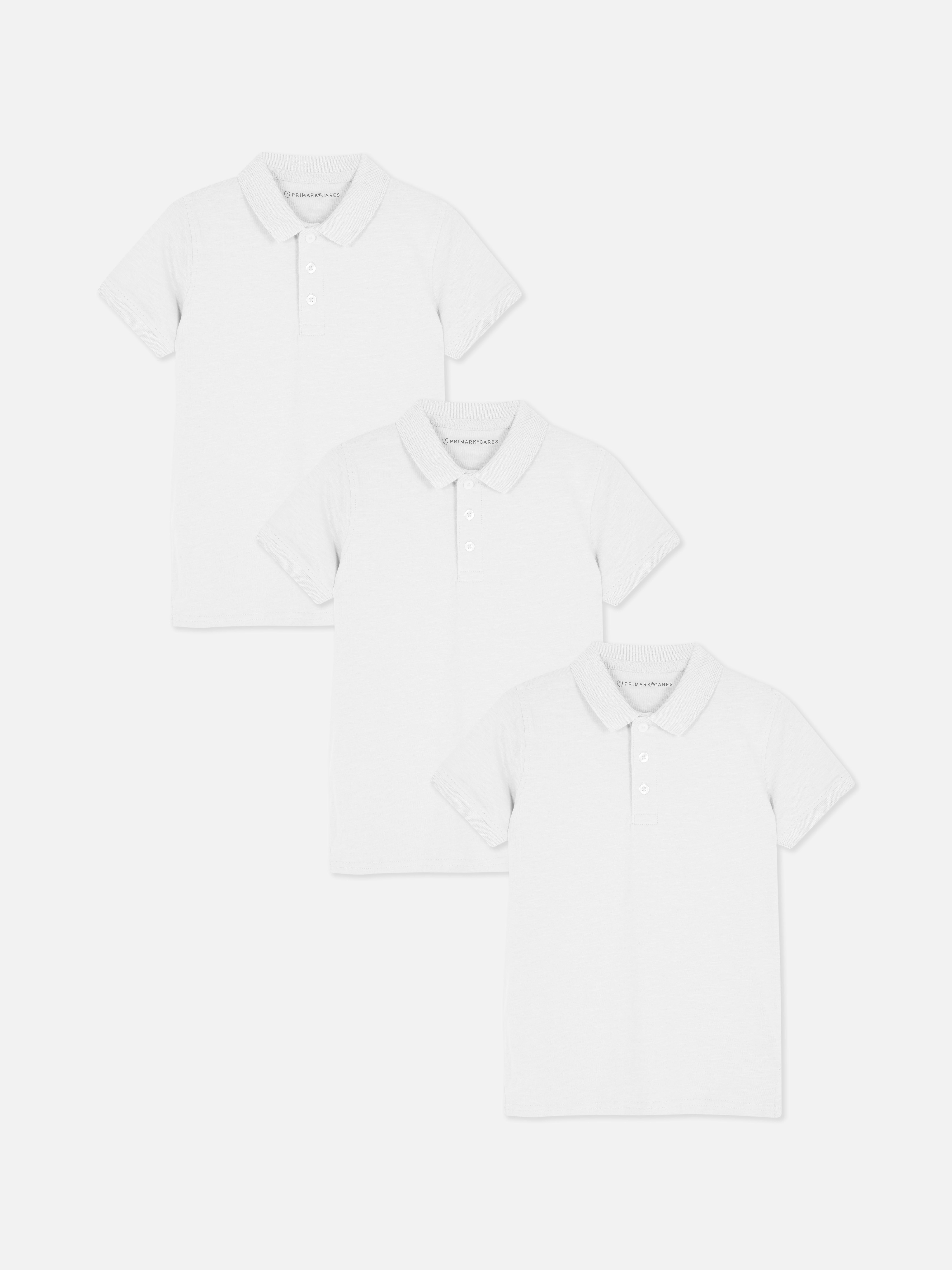 3pk Essential Polo Shirts