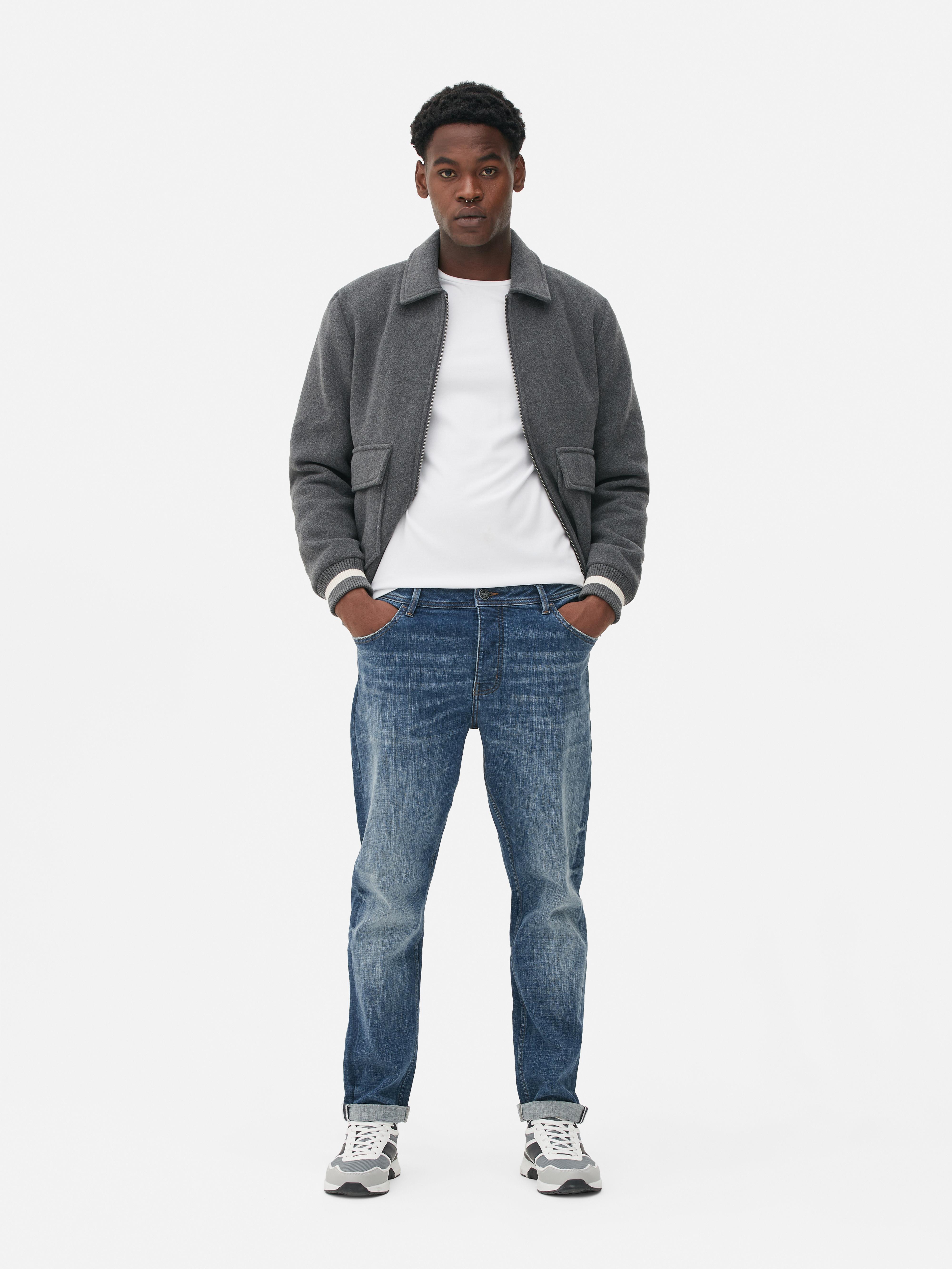 Lässige „The Stronghold“ Jeans in konischer Form