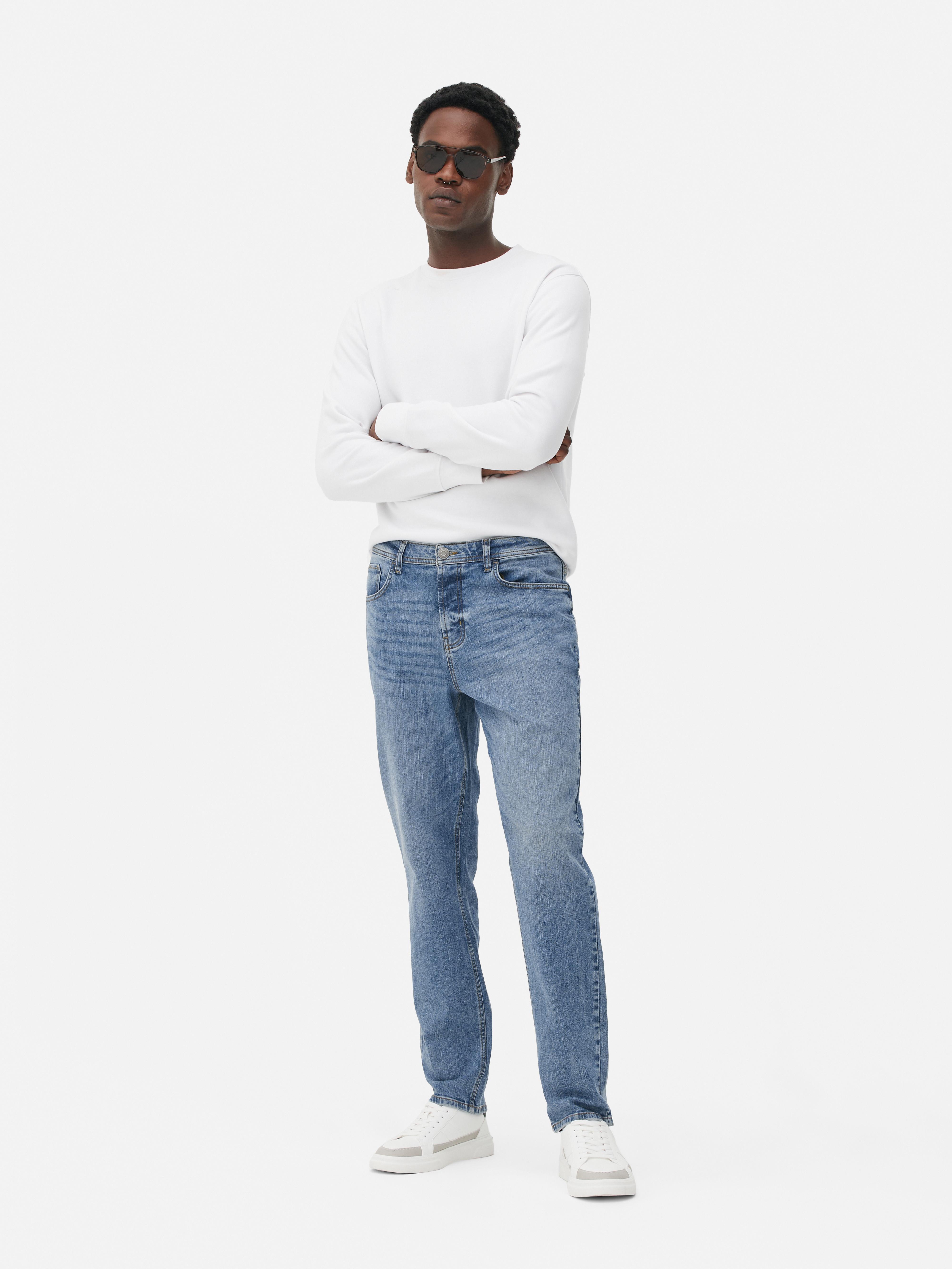 Jean droit stretch