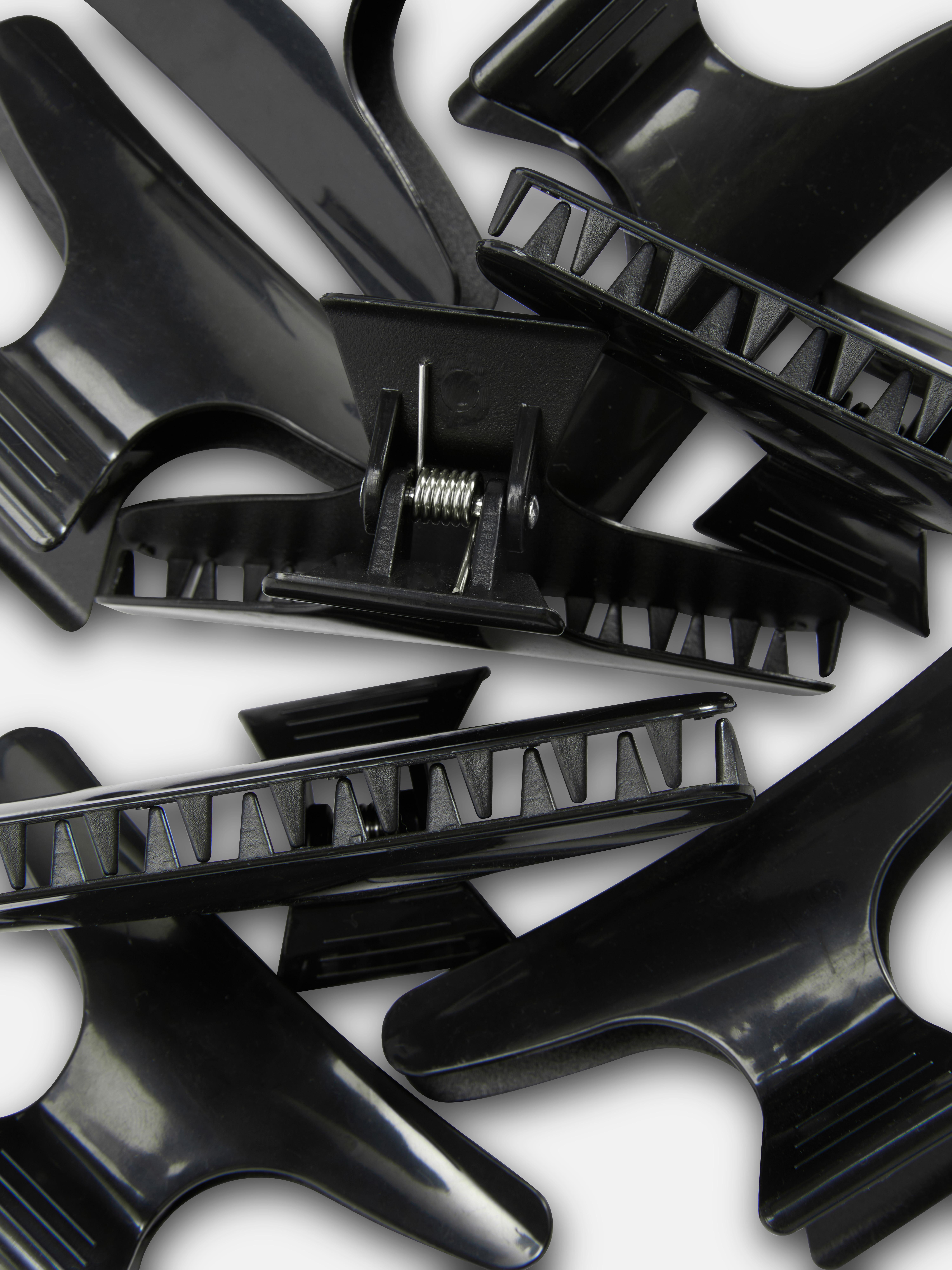 8pk Hair Clamps