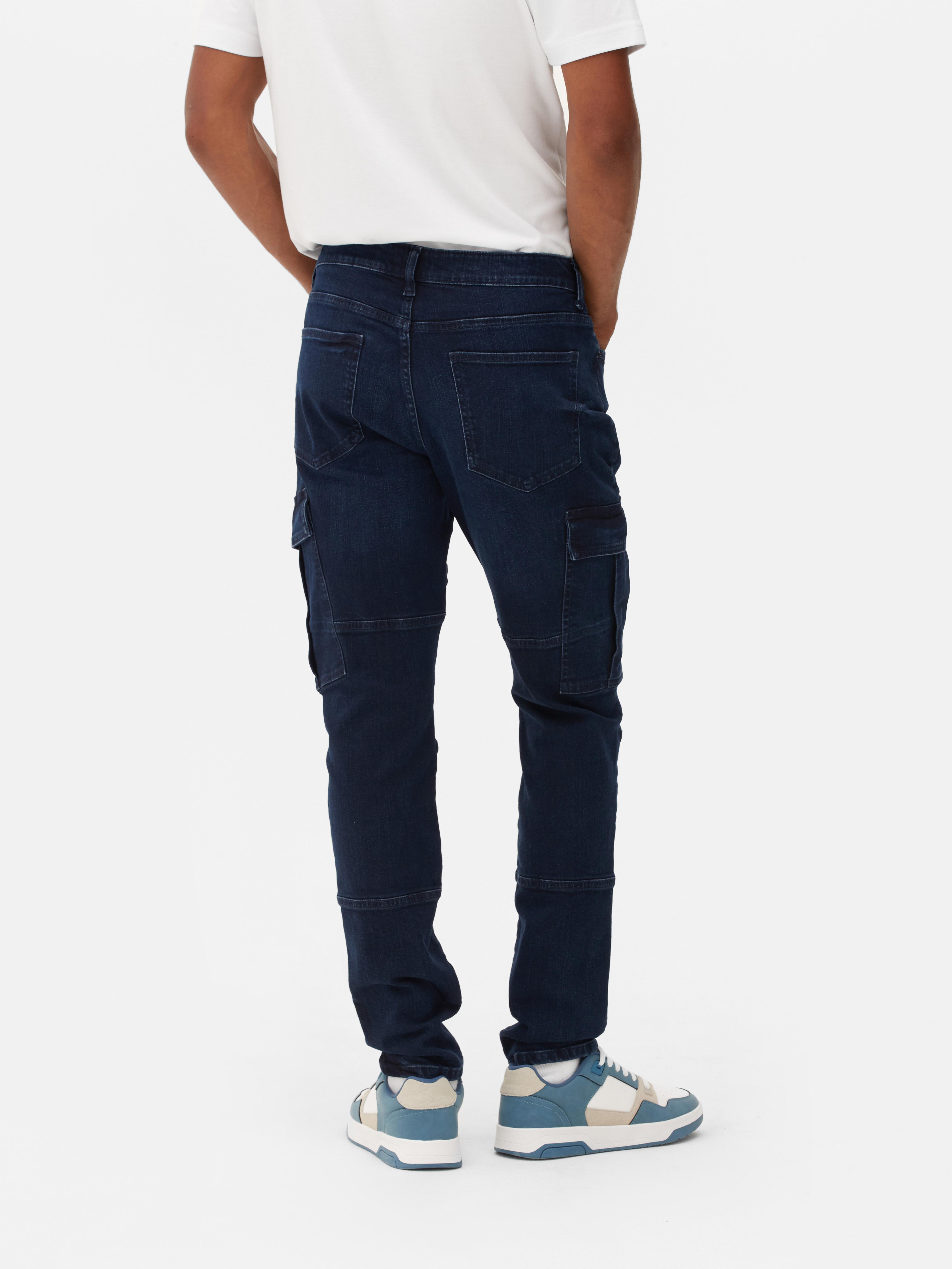 Slim Fit Cargo Jeans