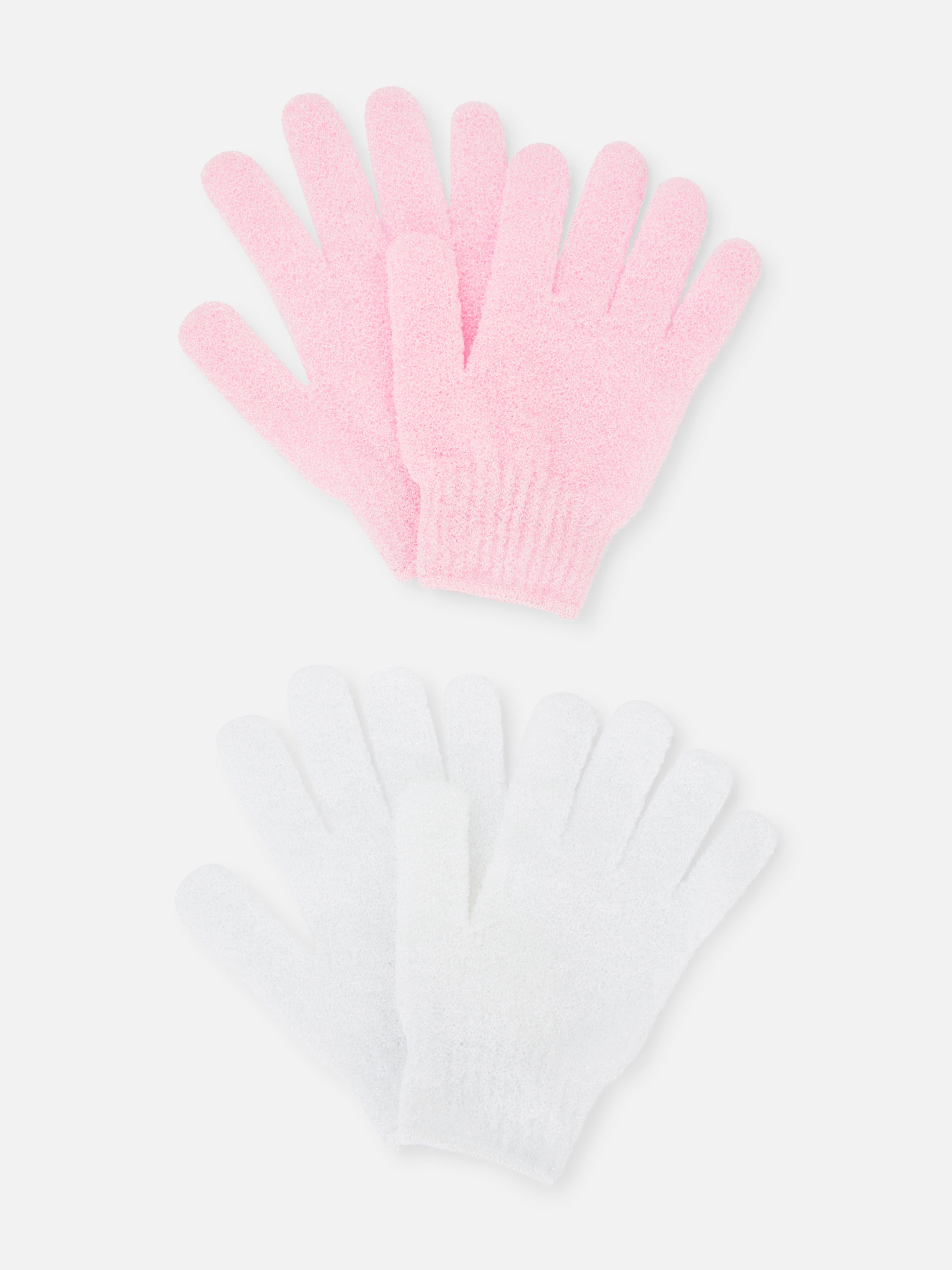 Peeling-Handschuhe, 2er-Pack