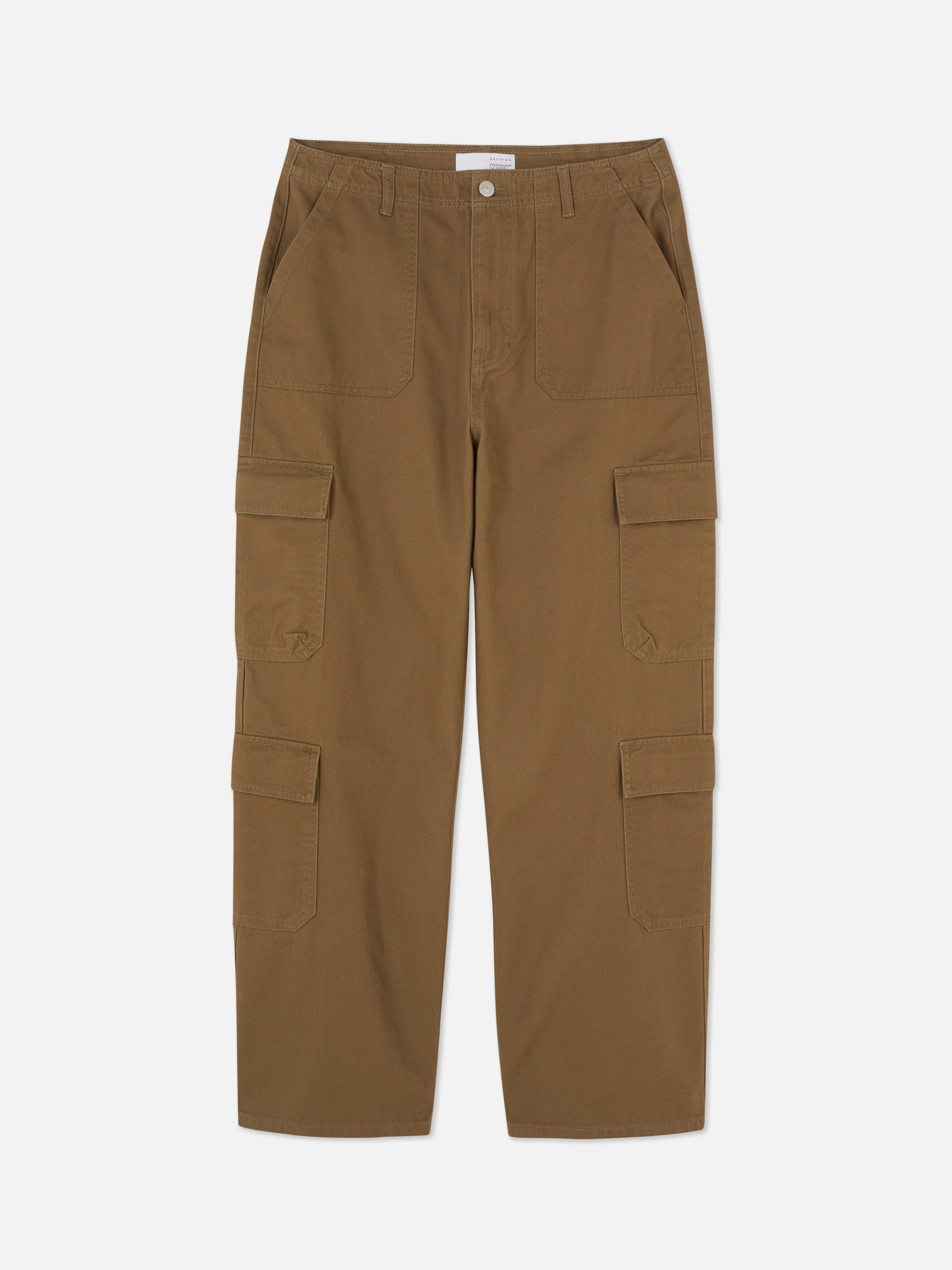 Pantaloni cargo a gamba dritta