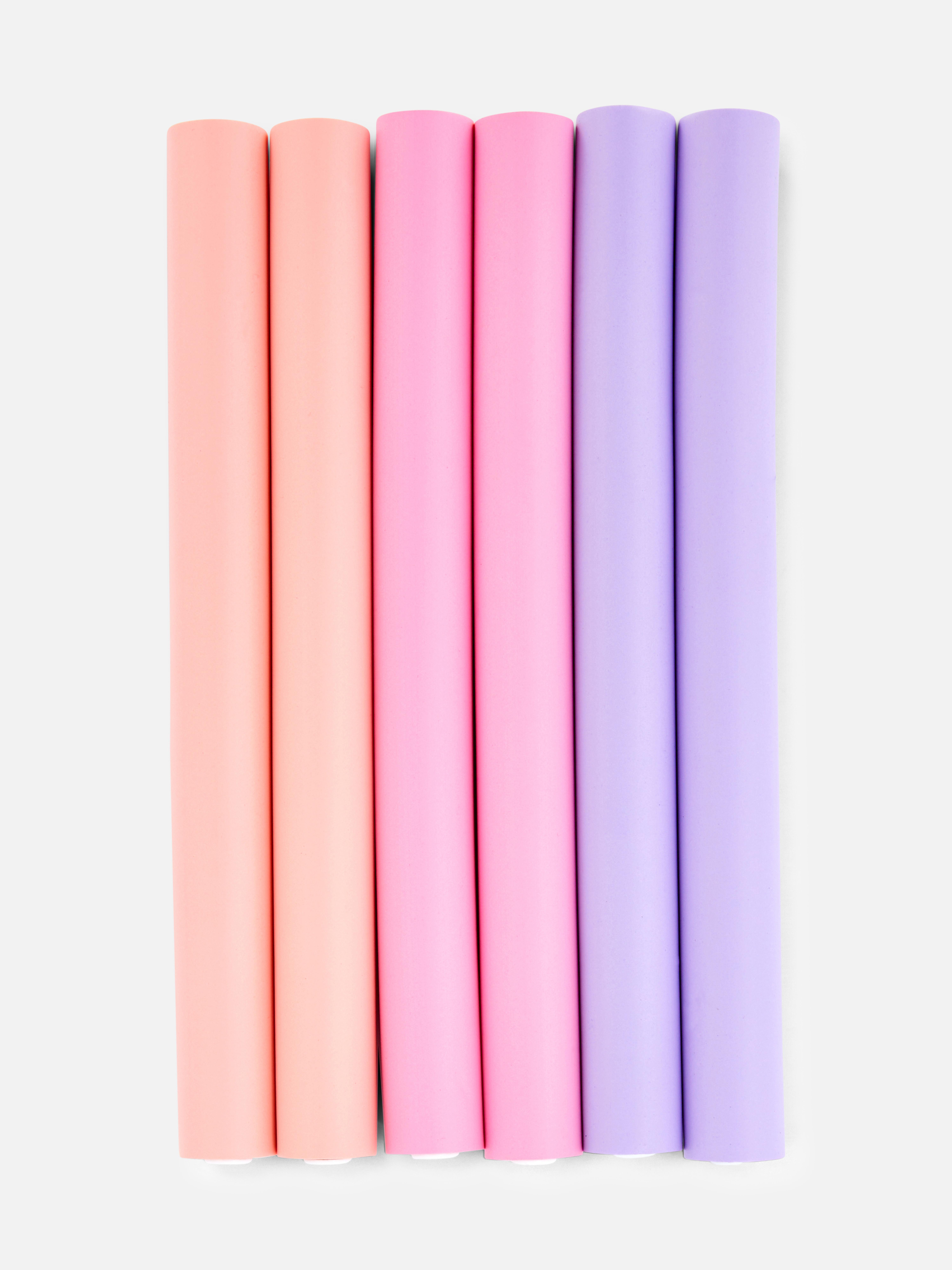 6pk Large Bendy Hair Rollers