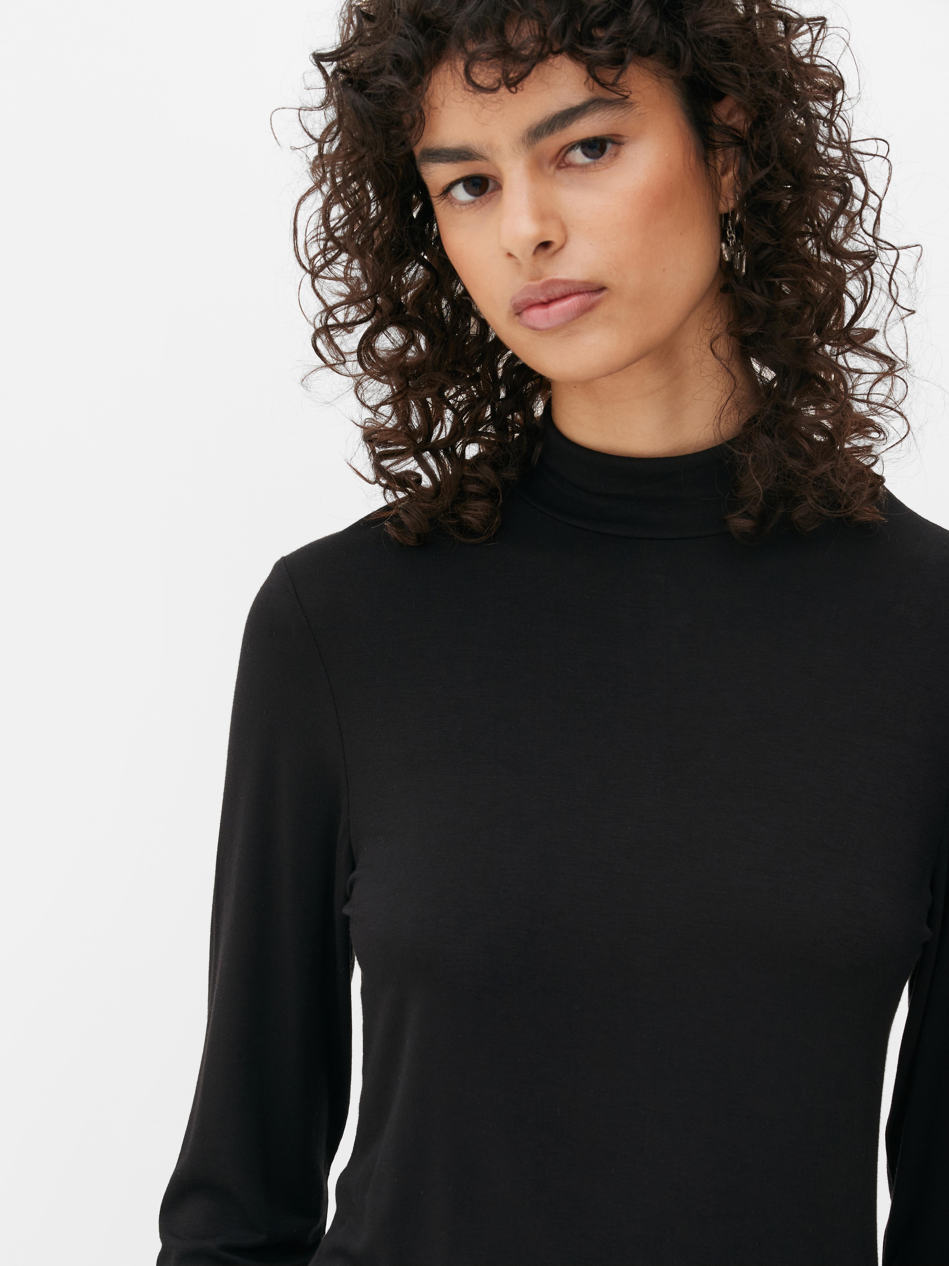 Black 2025 turtleneck primark