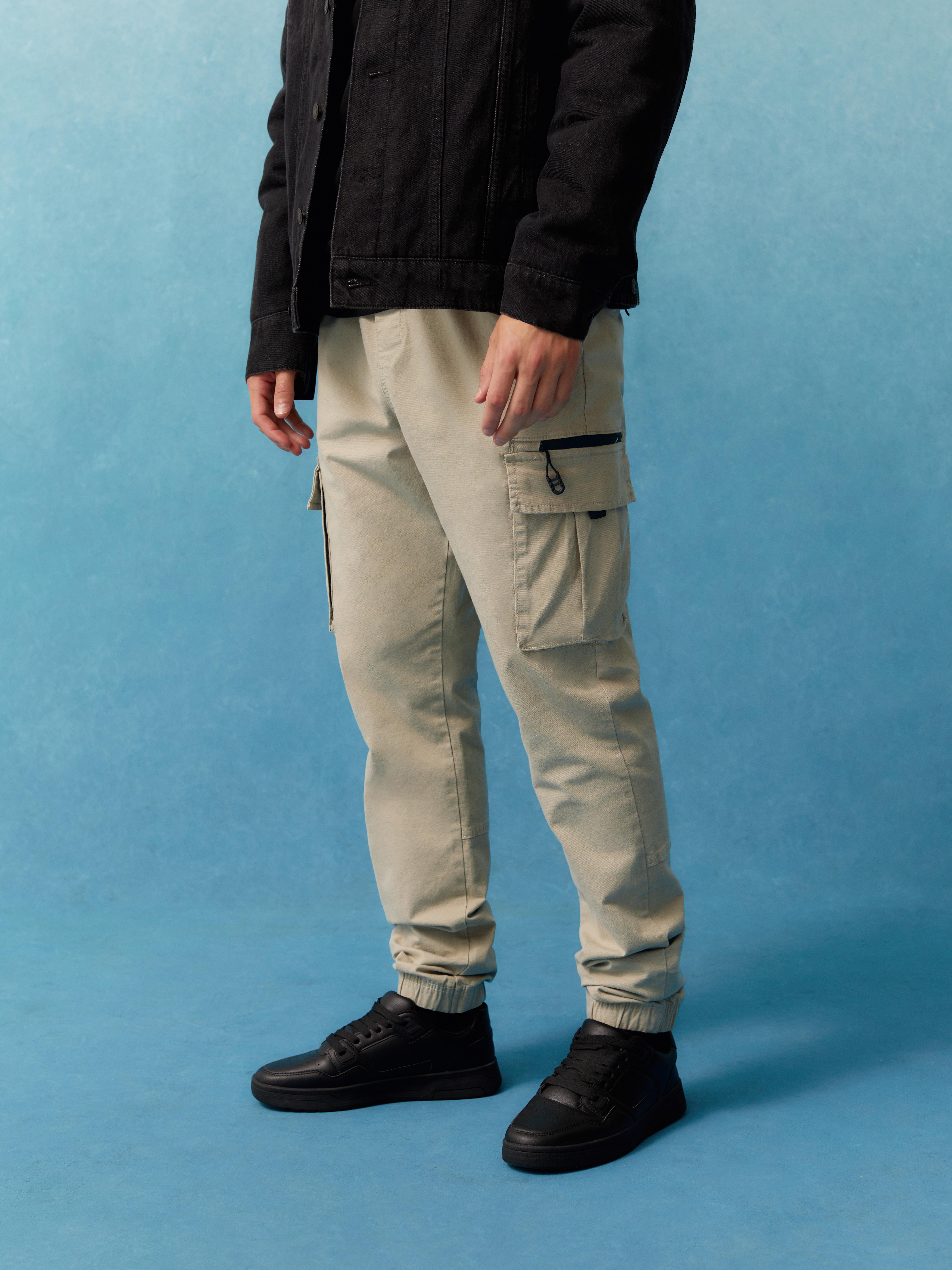 Mens Low Rise Streetwear Jeans Korean Y2K Fashion Cargo Trousers Primark In  Black, Grey, And Blue Cross Denim Cargo Pants Style #230619 From Wai01,  $29.68