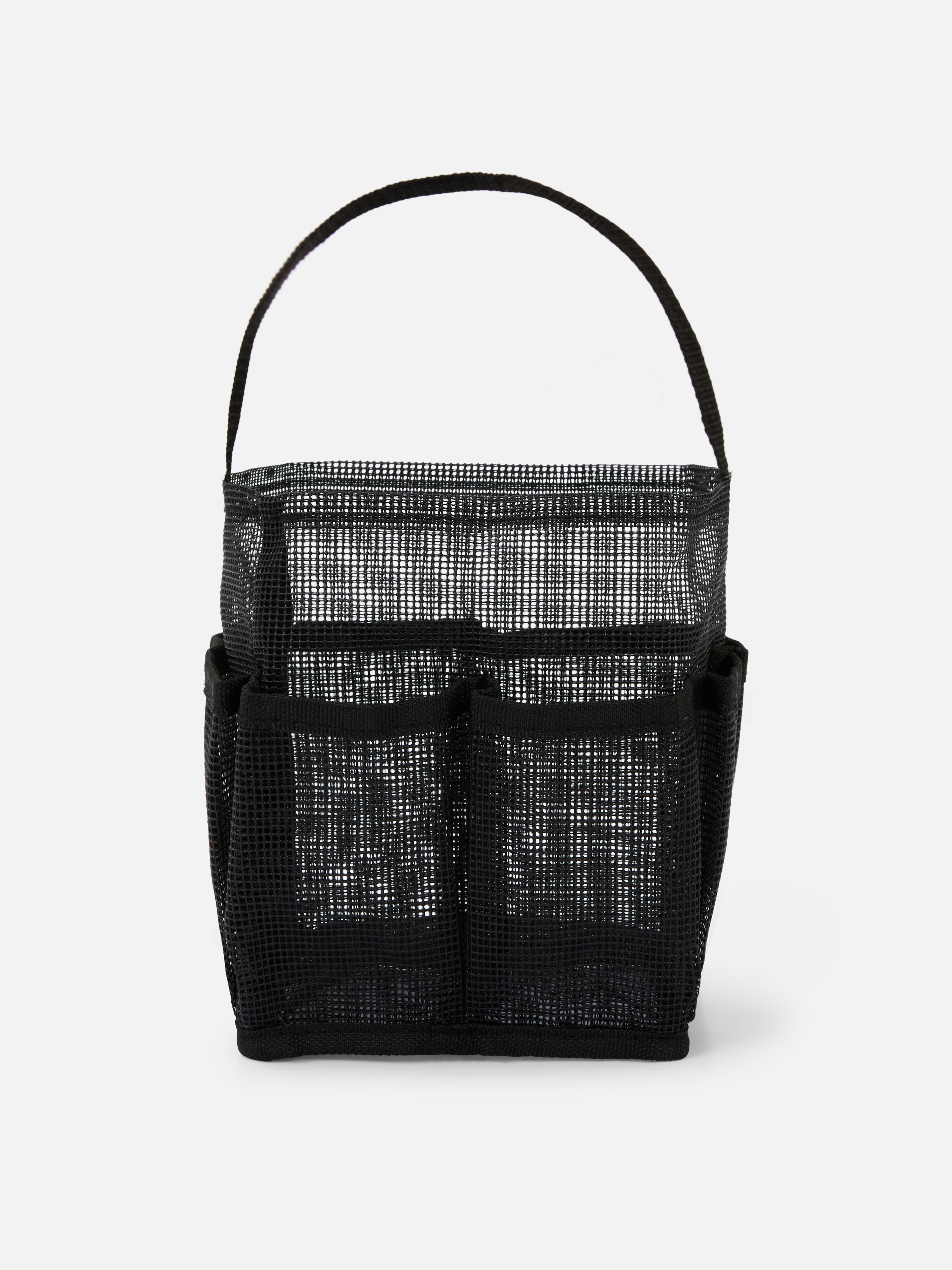 Siateczkowa półka pod prysznic