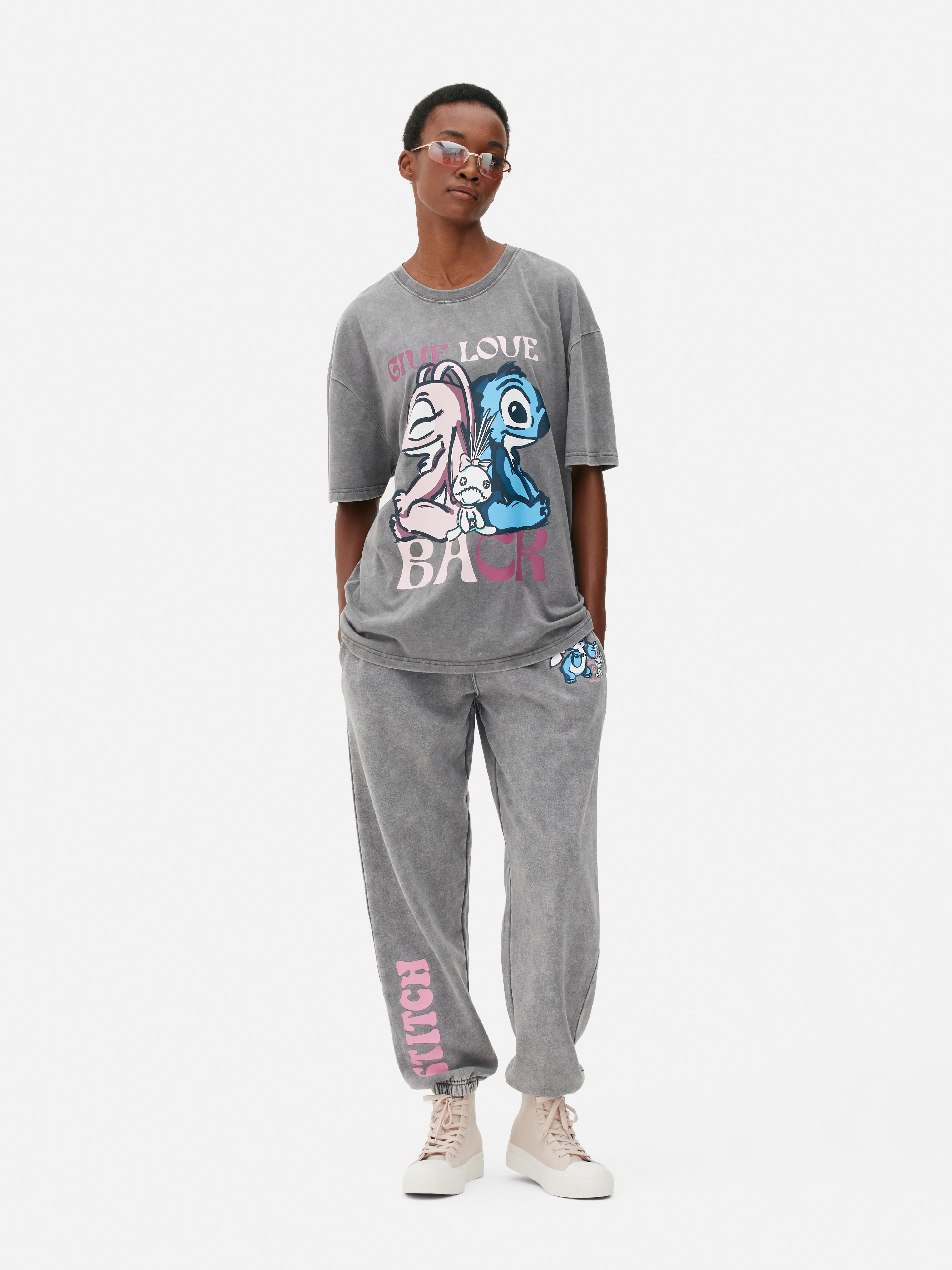 Disney’s Stitch & Angel Oversized Graphic T-shirt 