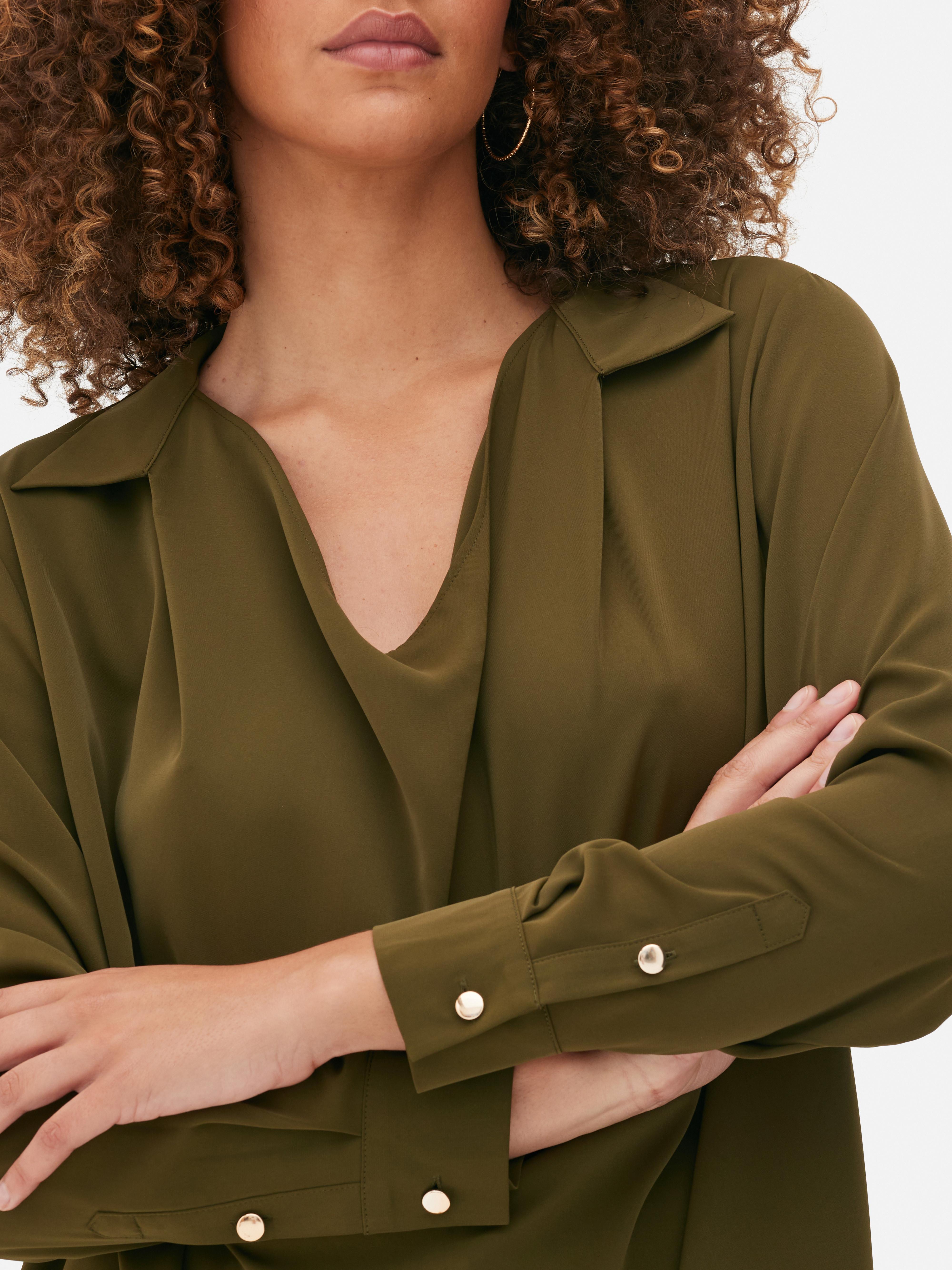 Cowl Neck Blouse Primark