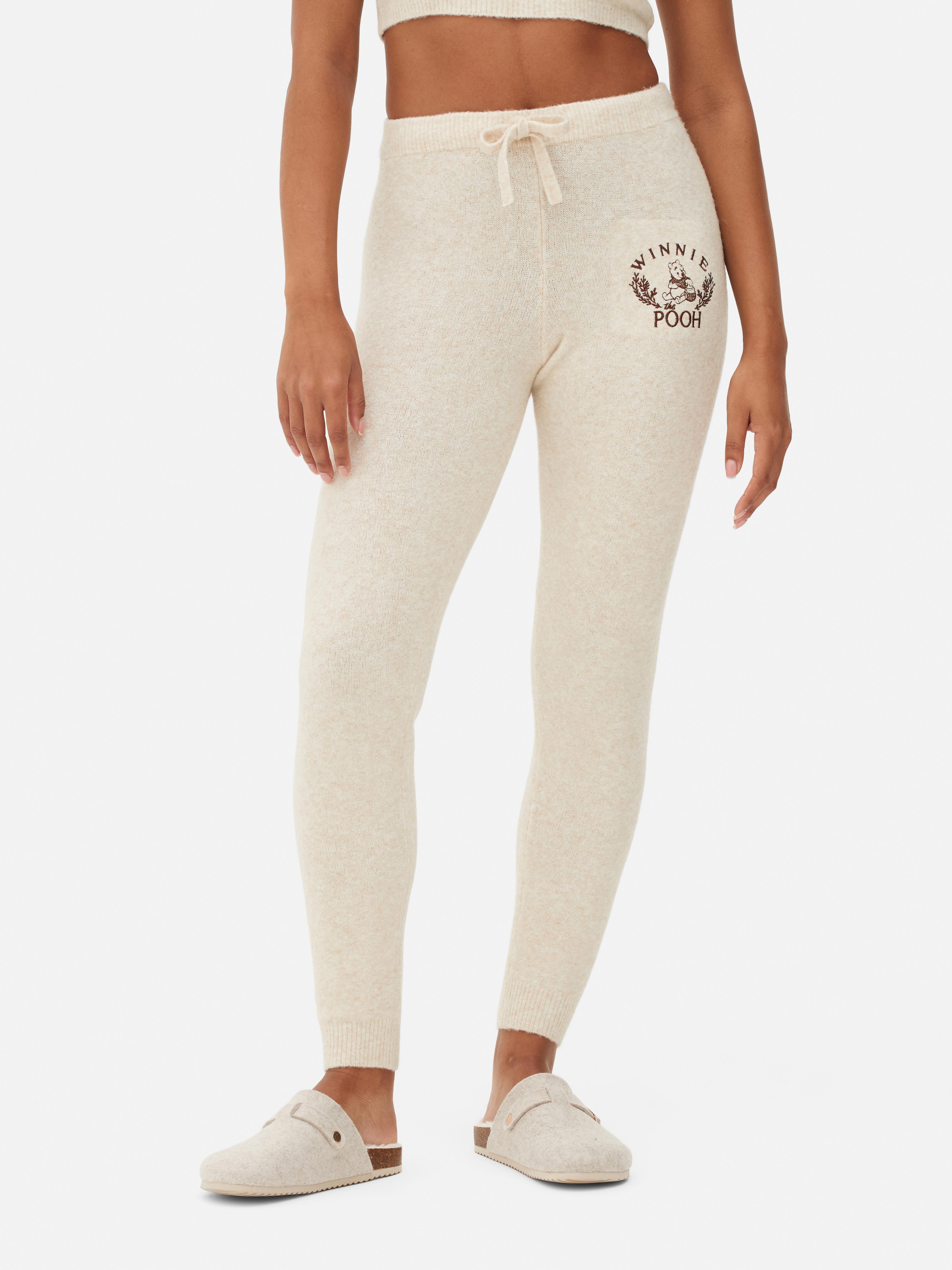 Disney's Winnie the Pooh Embroidered Knitted Leggings