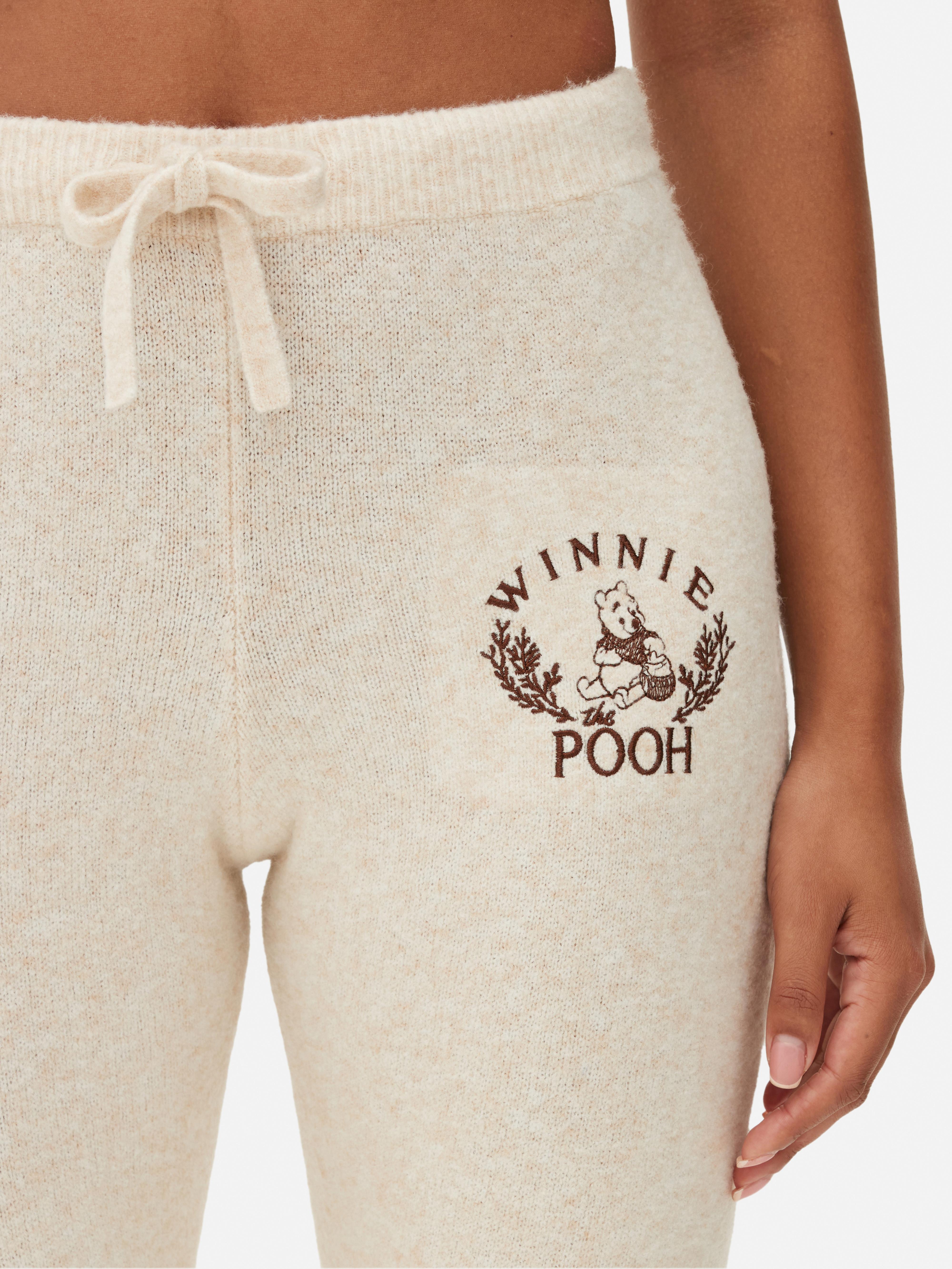 Disney's Winnie the Pooh Embroidered Knitted Leggings