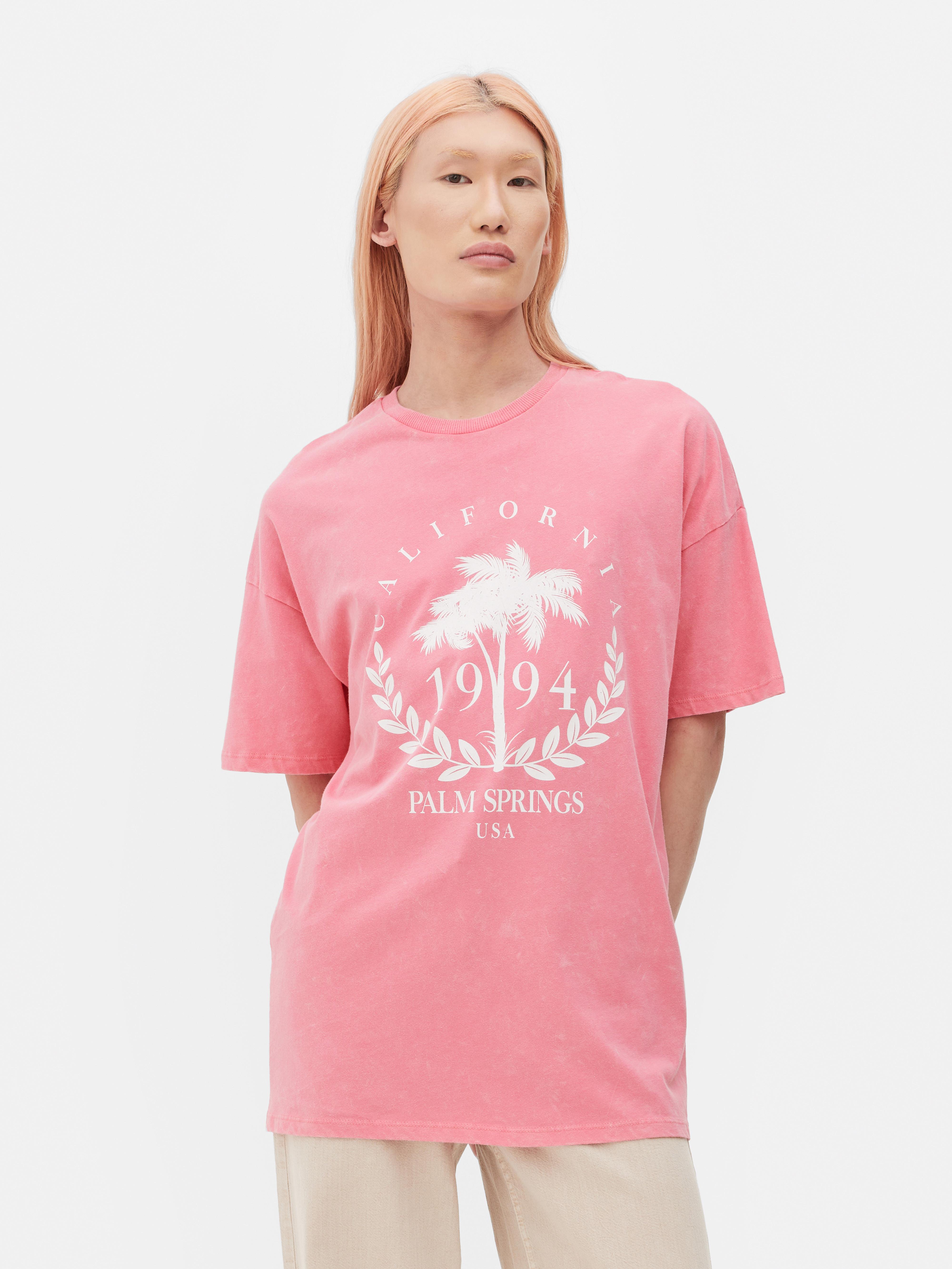 Monasterio carrera emocionante Camiseta extragrande con estampado de playa | Primark