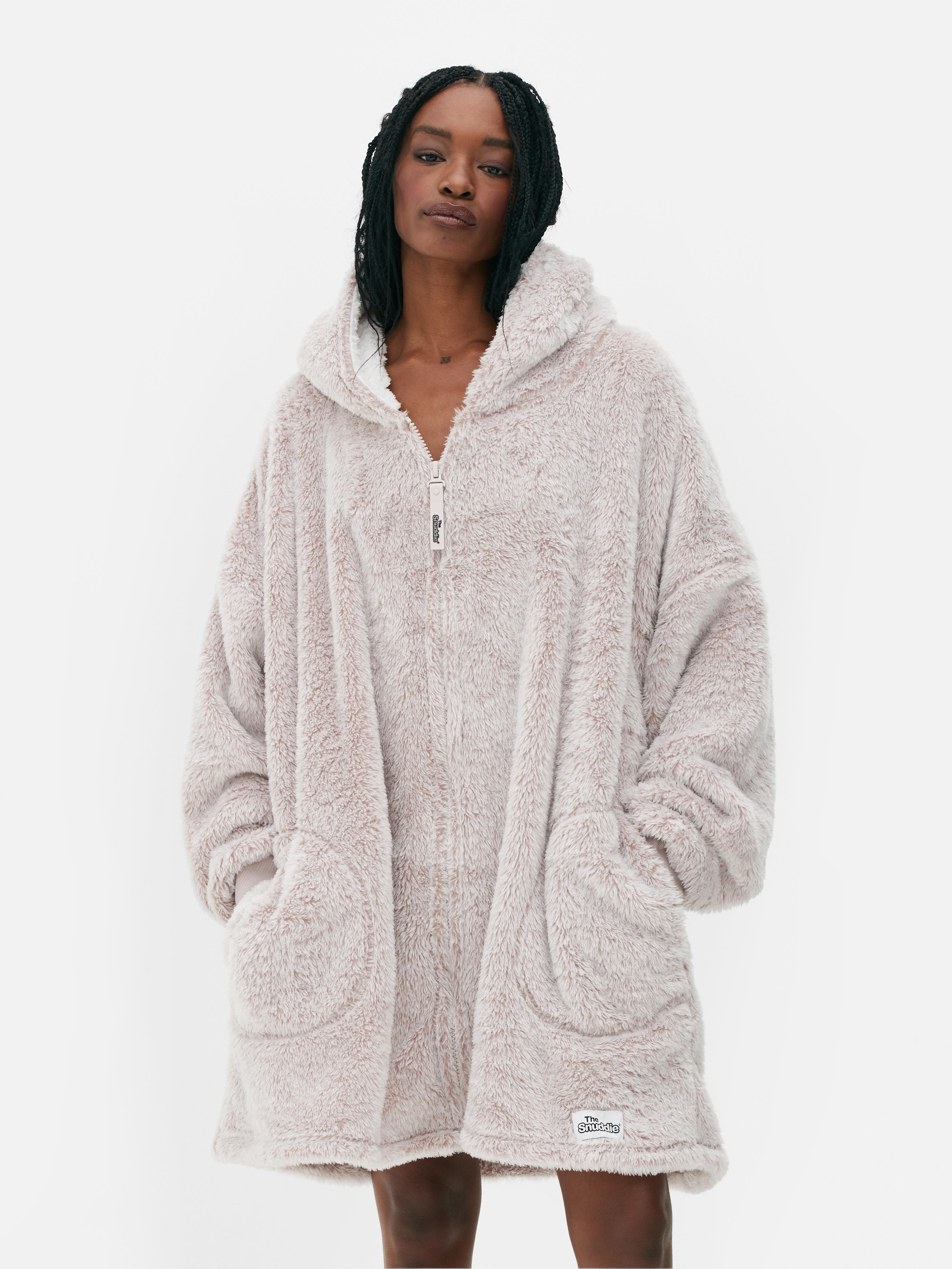 Women's Fluffy Zip-Up Snuddie | Primark