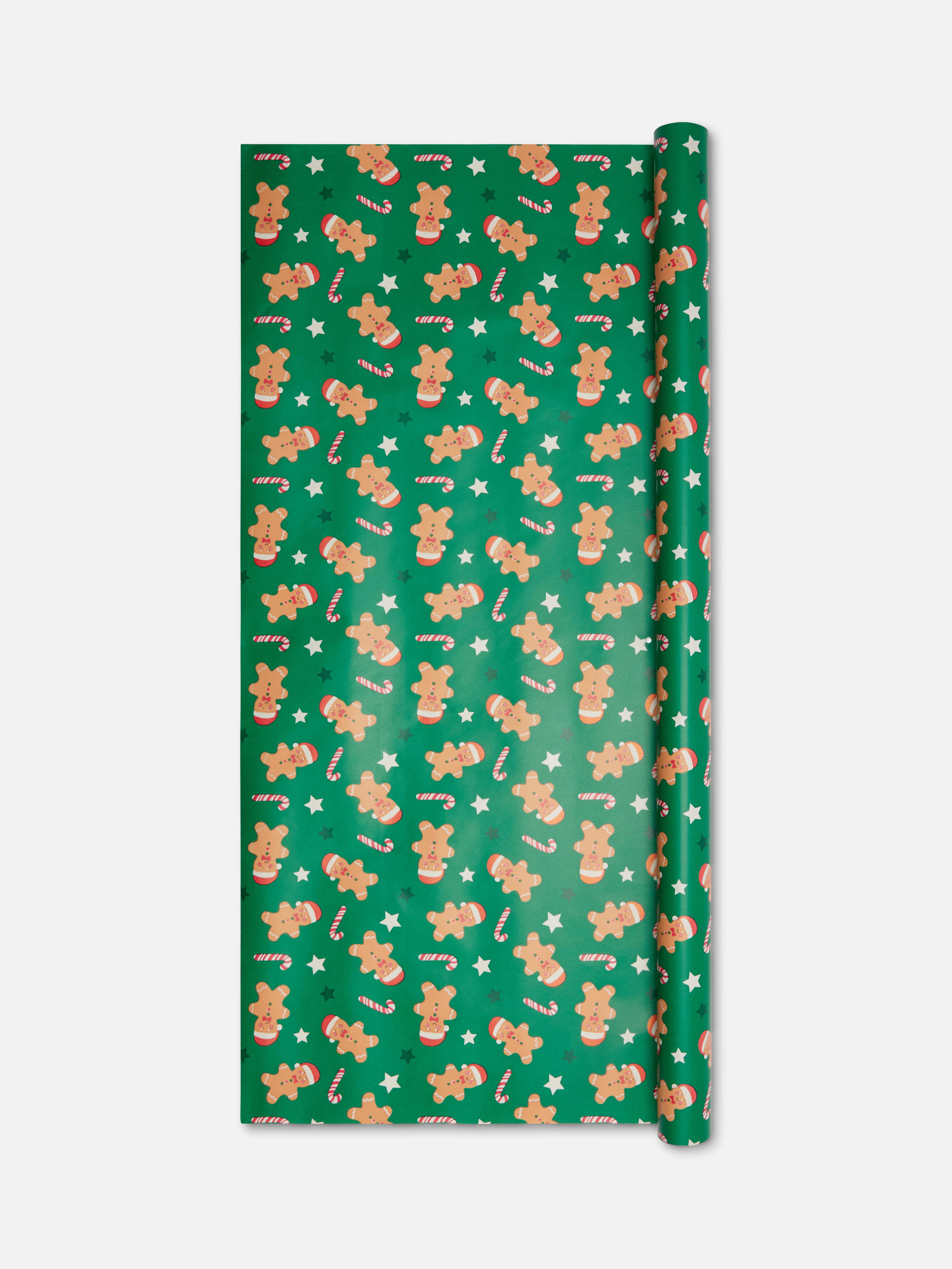 8M Gingerbread Man  Wrapping Paper