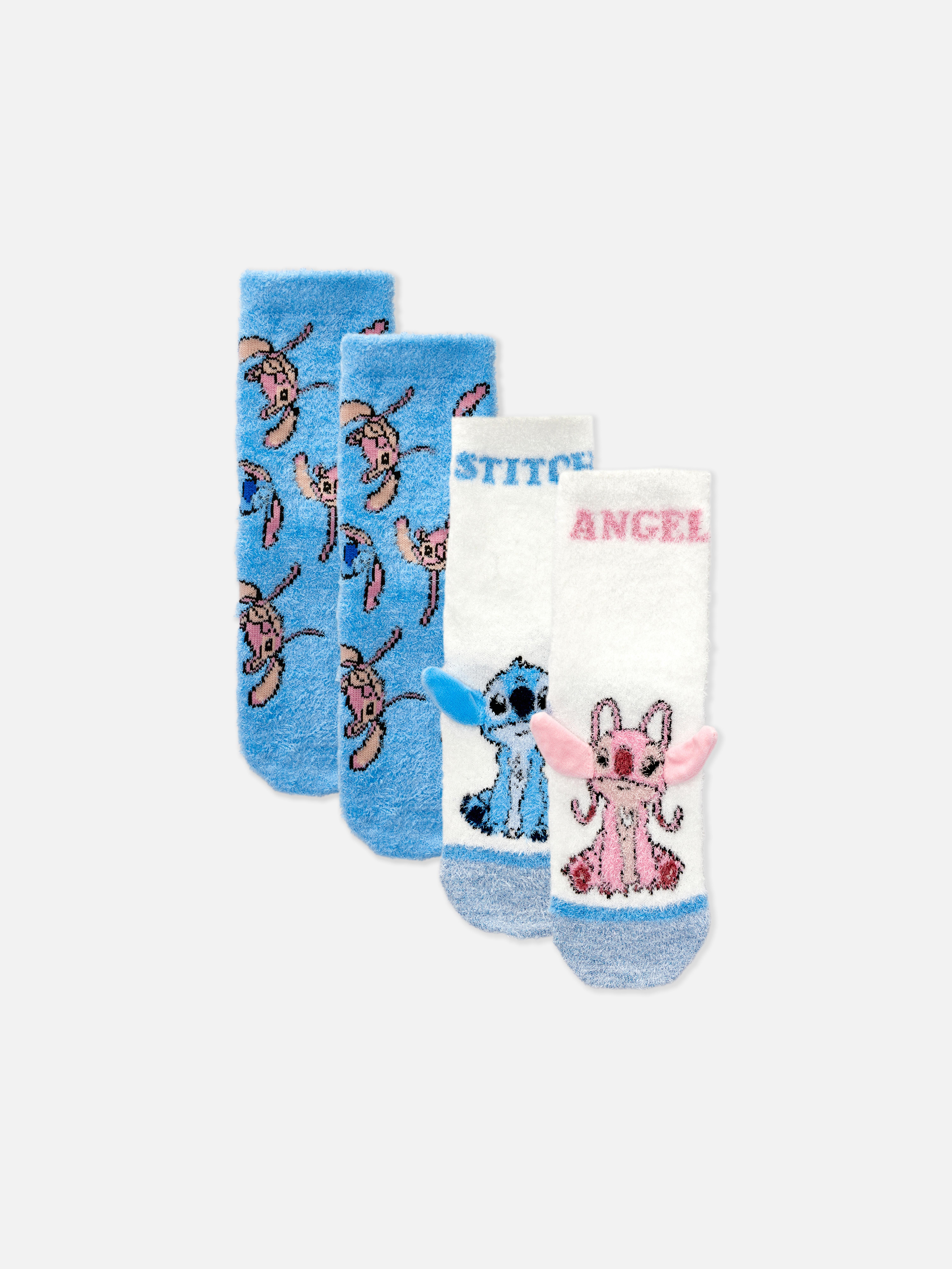 Bequeme „Disney Lilo & Stitch“ Socken, 2er-Pack