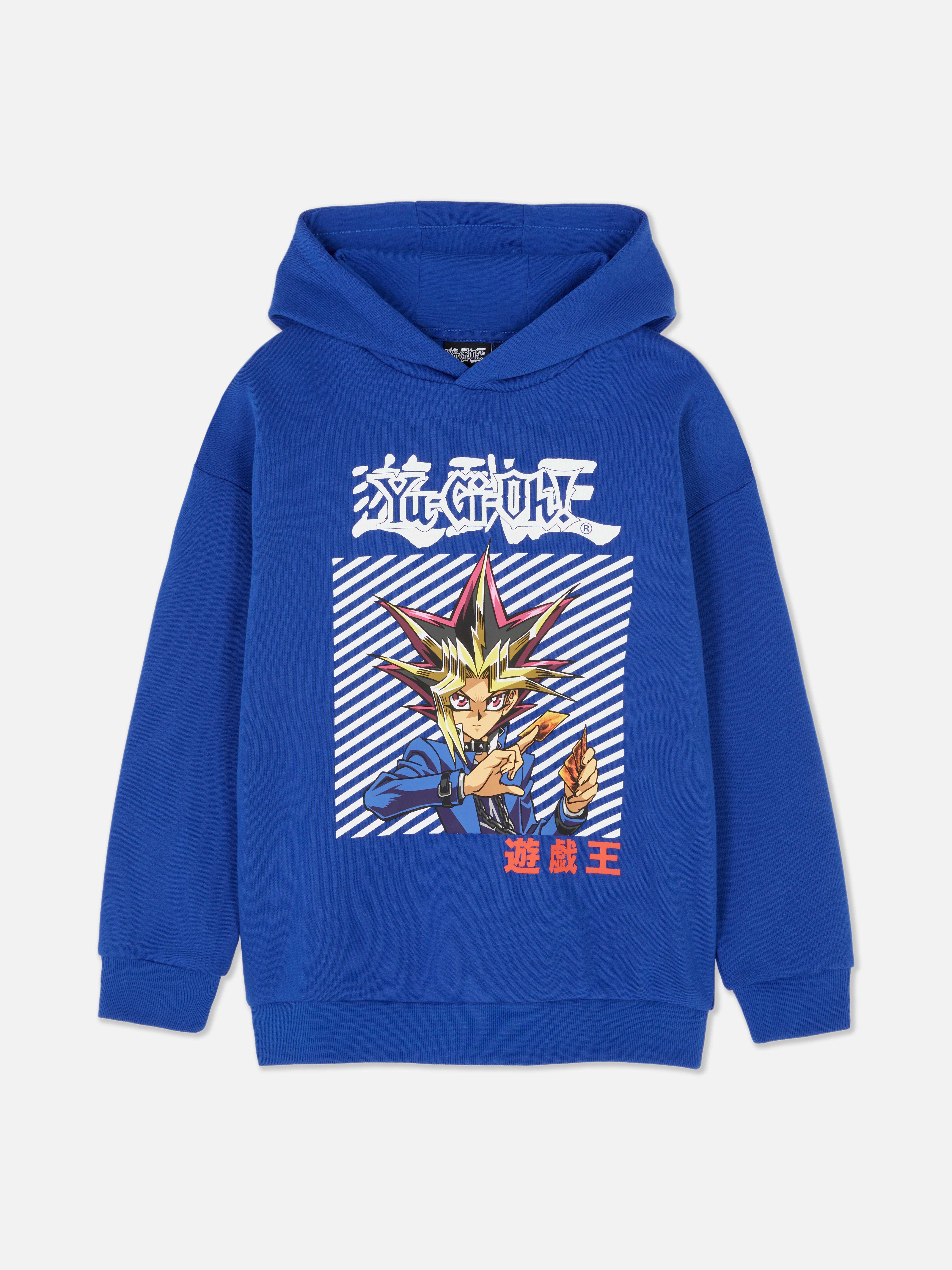 Yu-Gi-Oh! Felpa con cappuccio e stampa