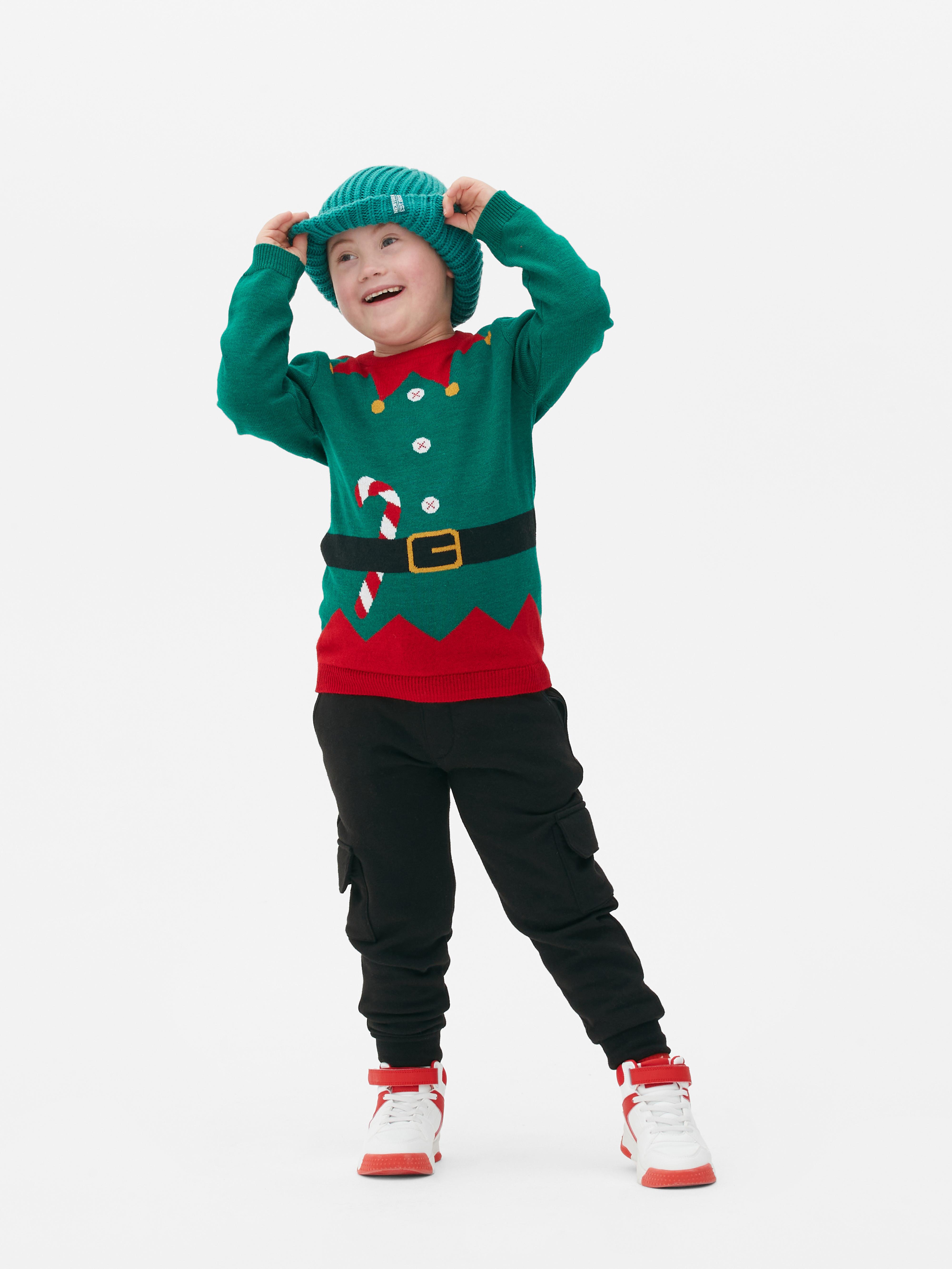 Kersttrui voor kinderen Elf