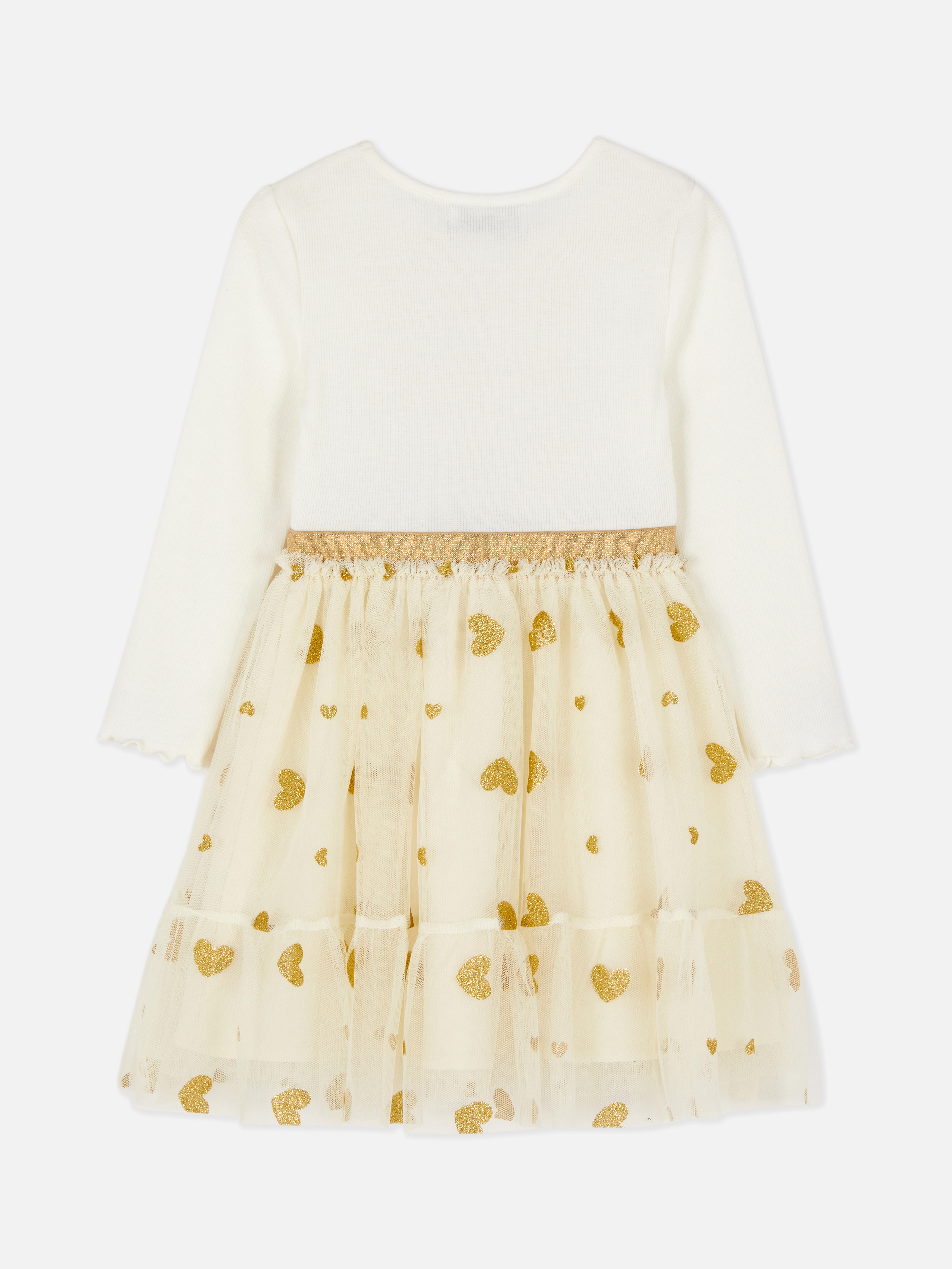 1.5-8yrs | Sequin Heart Tutu Dress
