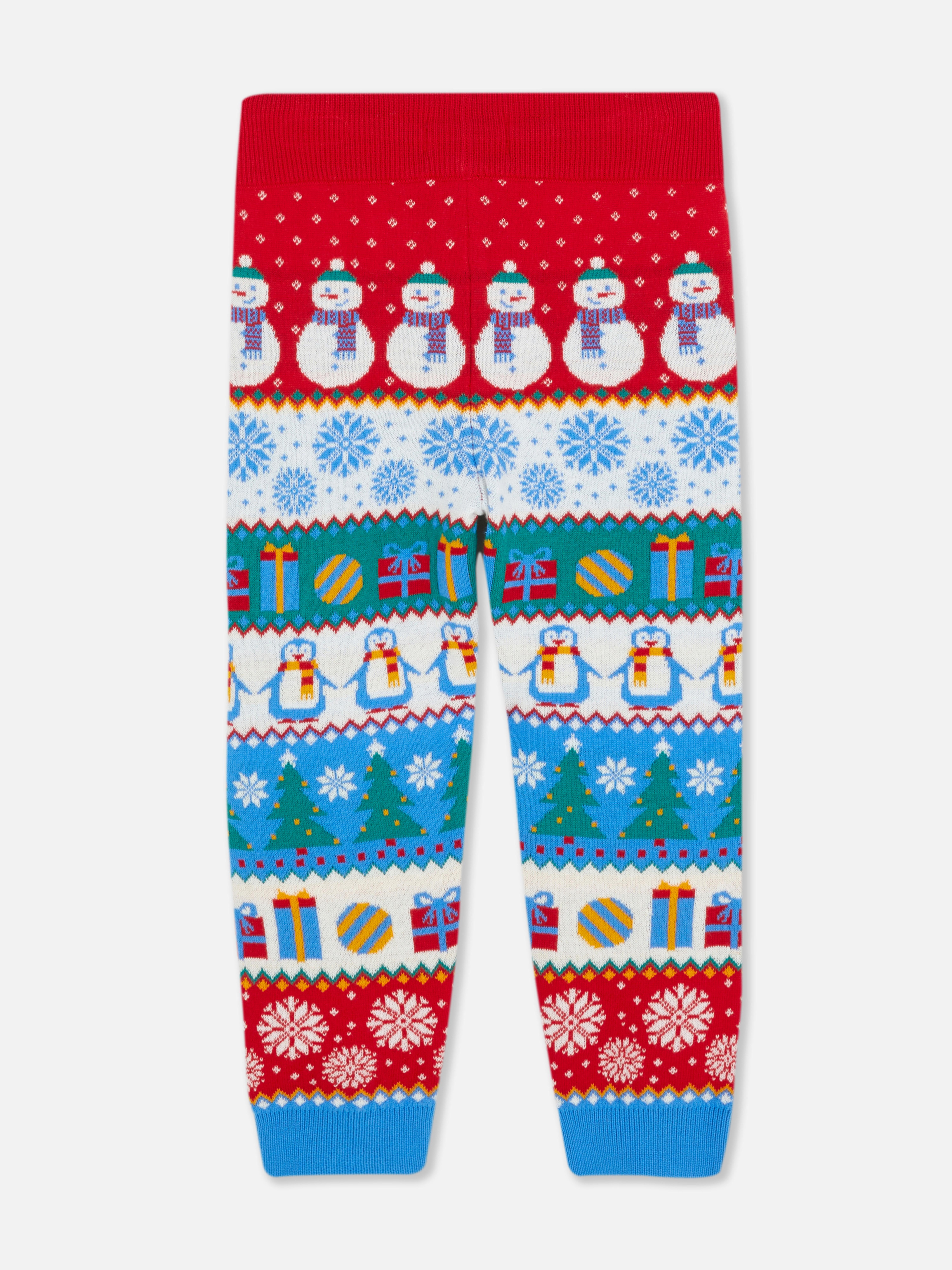 Pantaloni da tuta coordinati natalizi fair isle