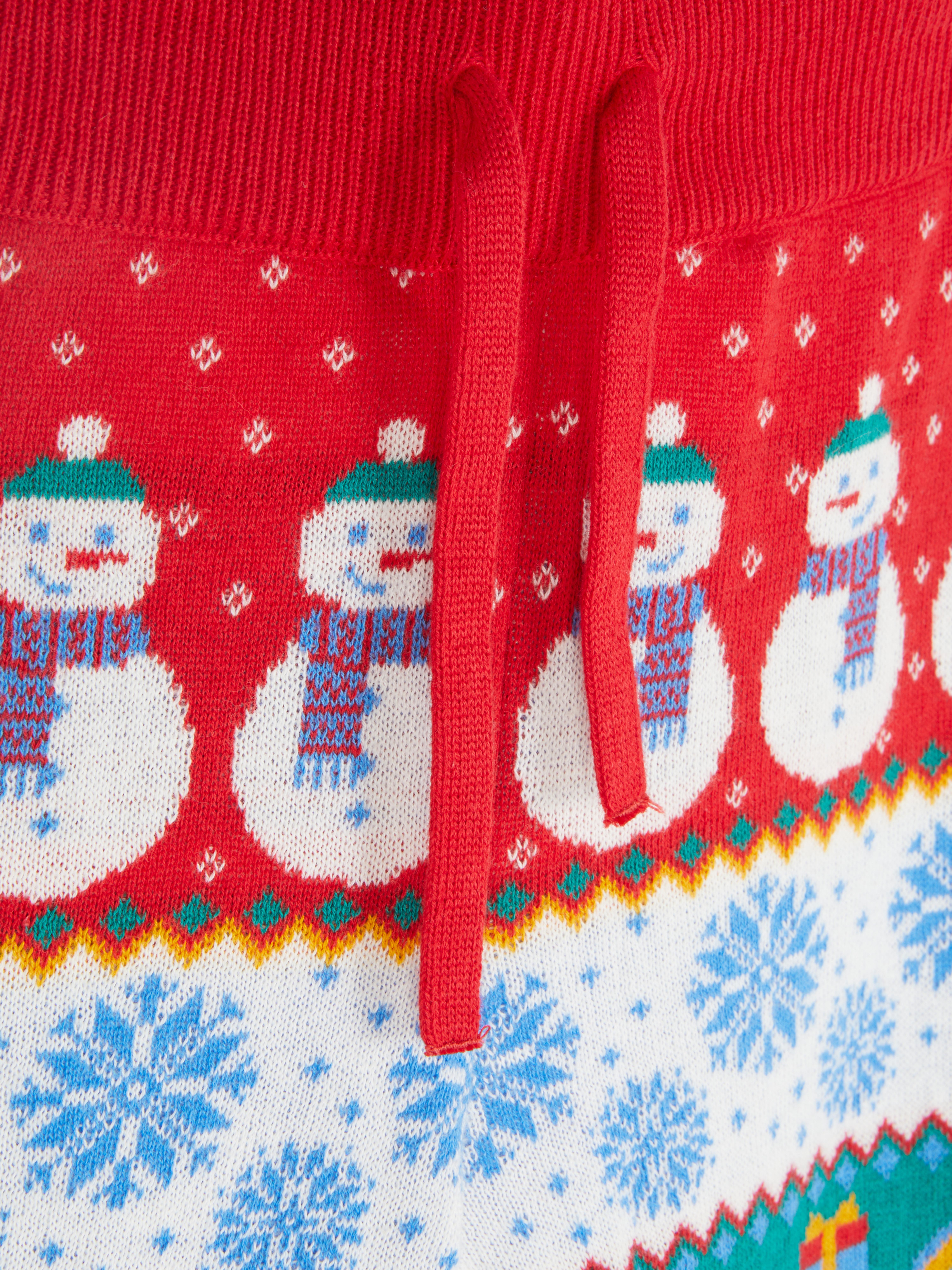 Pantaloni da tuta coordinati natalizi fair isle