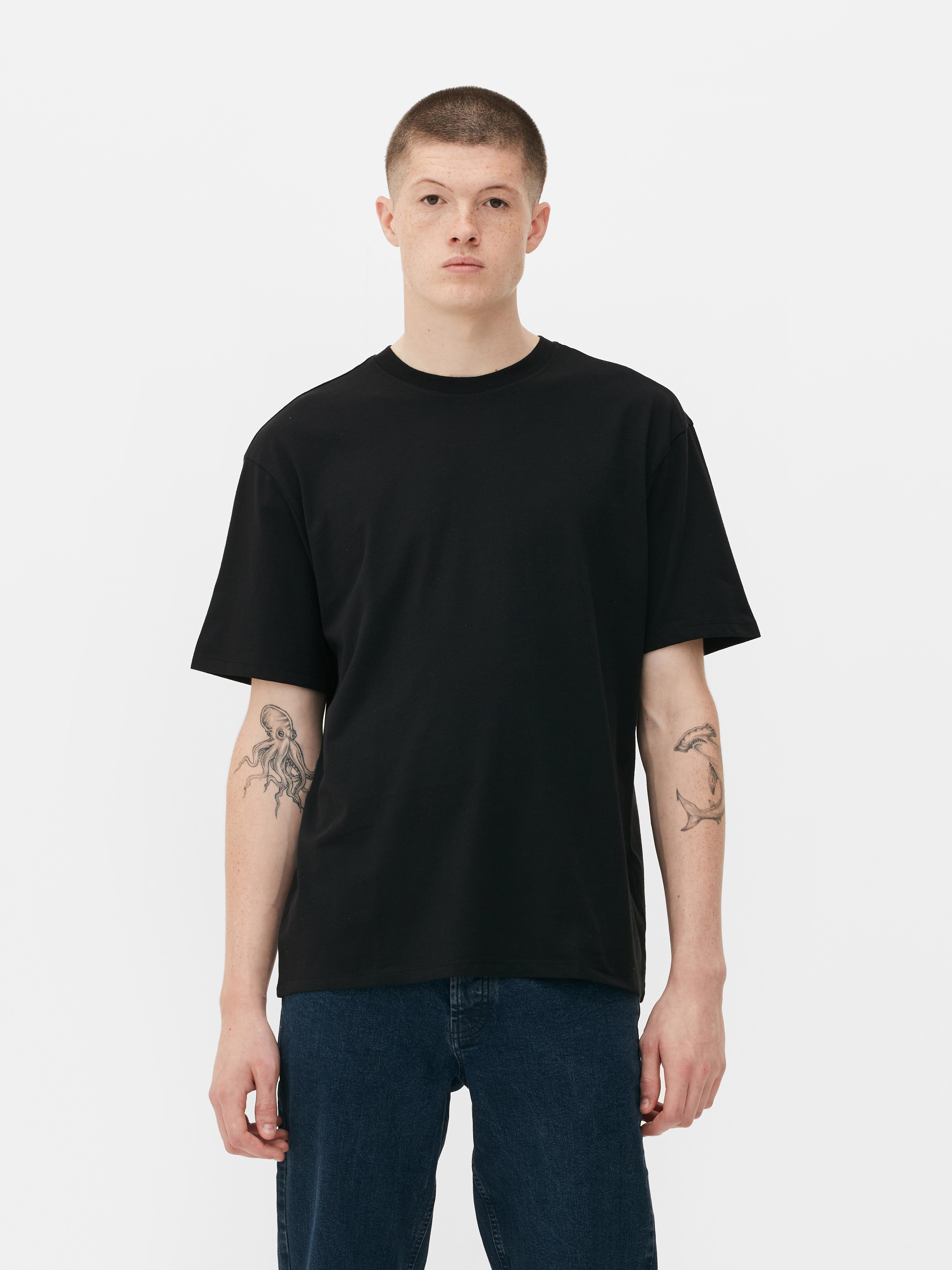 T-shirt girocollo dalla vestibilità comoda