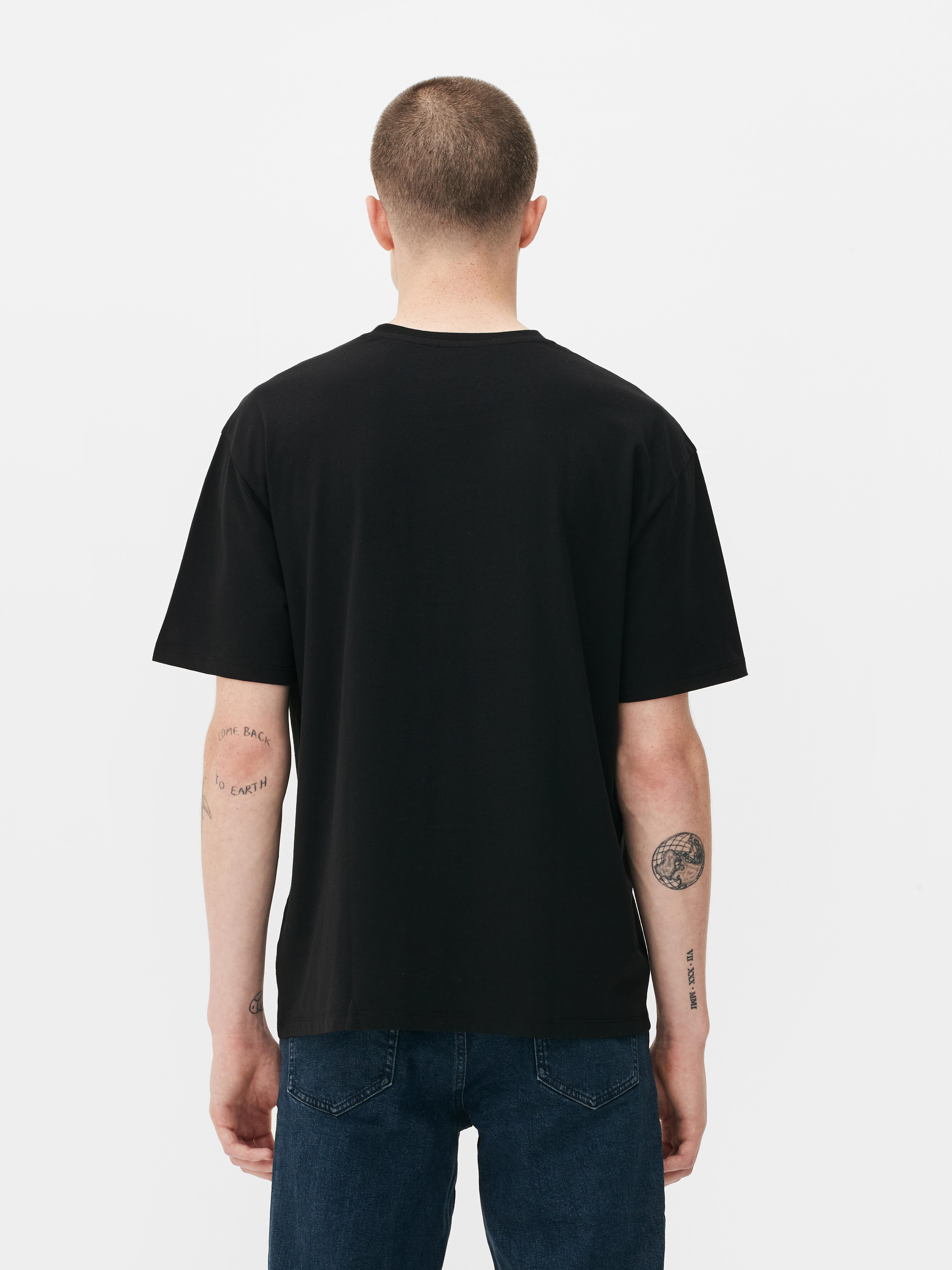 T-shirt girocollo dalla vestibilità comoda